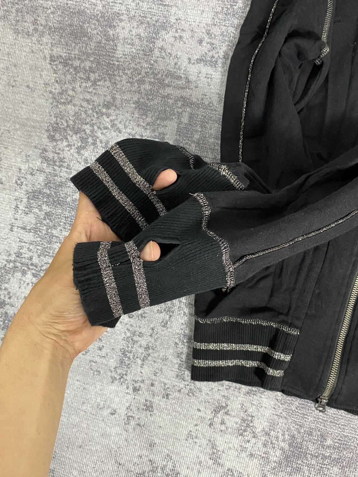 Japanese Brand Japanese buffalo bobs double layer snake skin hoodie Size US S / EU 44-46 / 1 - 12 Thumbnail