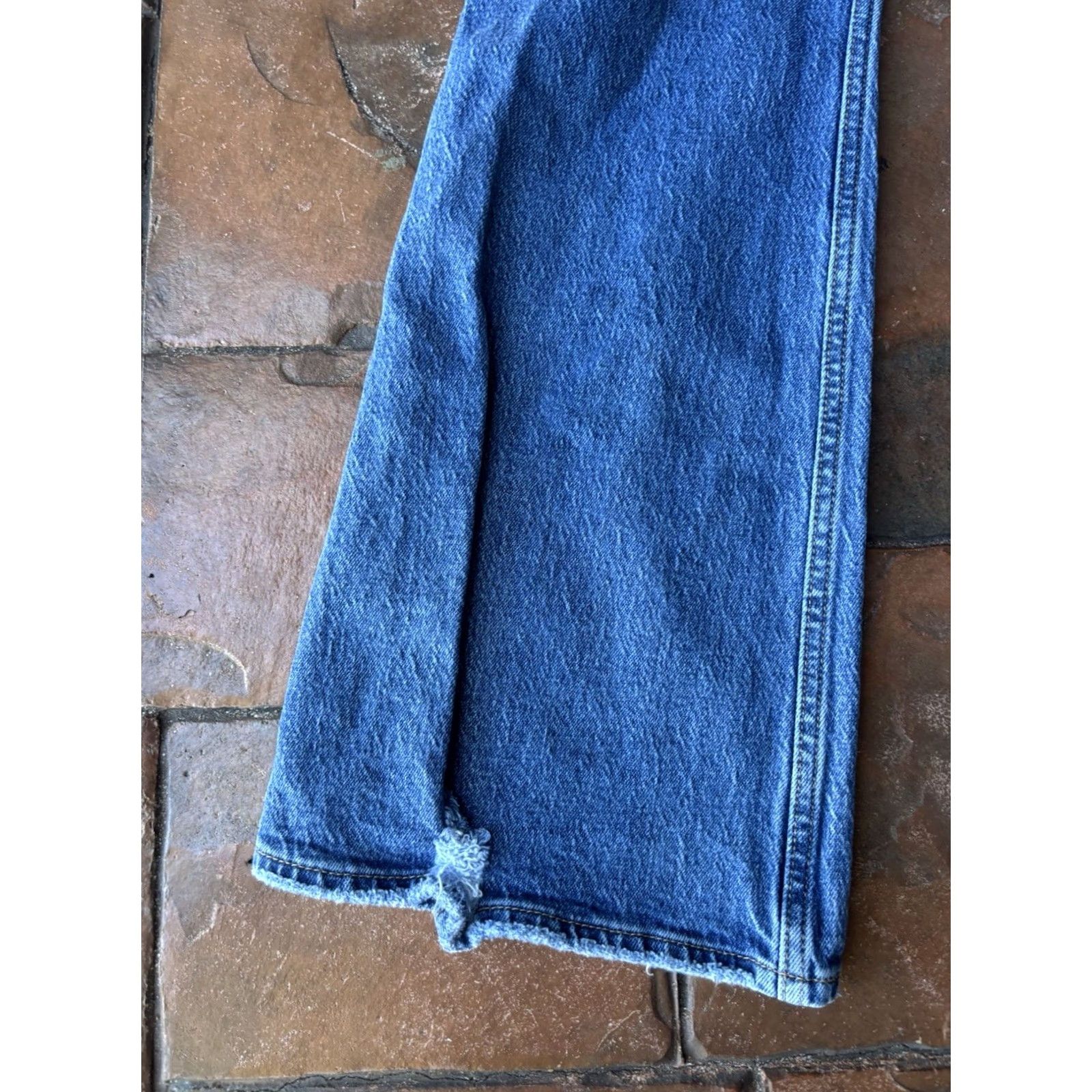 Levi's Levi's Premium 70s High Flare Jeans Women's 27x30 Blue Denim Jeans Flared Regular 5-Pocket Stretch Cotton Spandex Classic Modern Denim Size 27" / US 4 / IT 40 - 5 Thumbnail