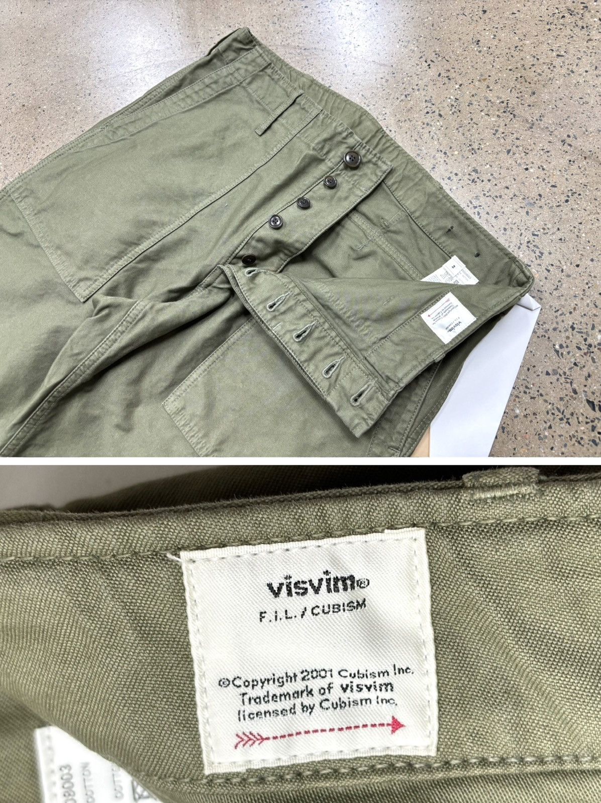 Visvim Visvim 18aw Drill Mil Pants Size US 34 / EU 50 - 4 Thumbnail