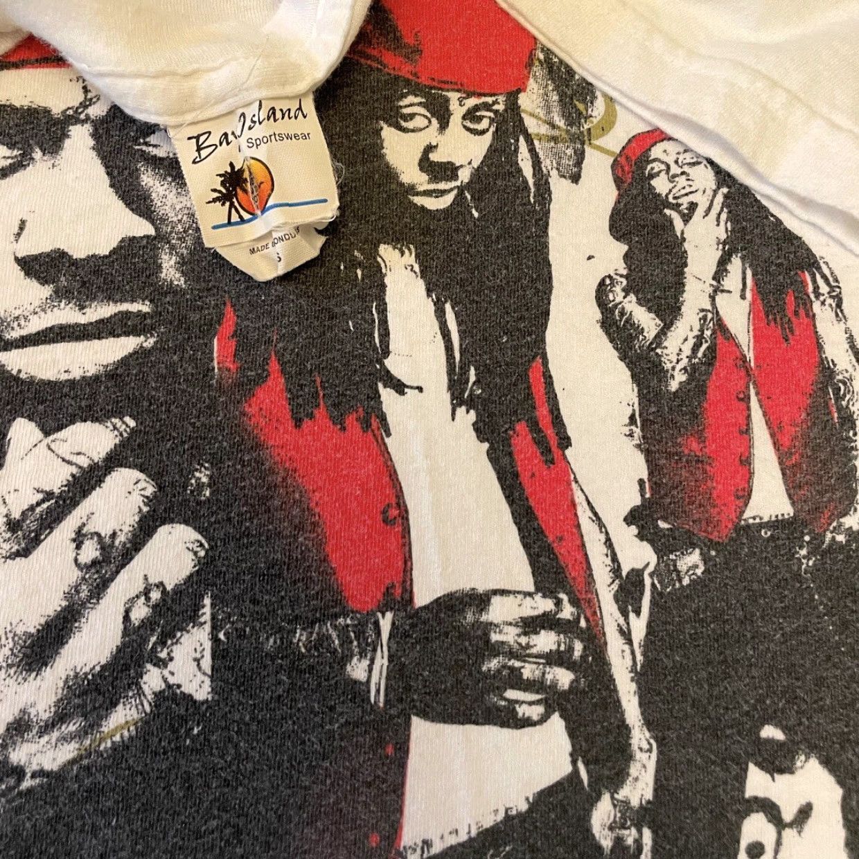 Vintage VINTAGE Y2K Lil Wayne Rap Tee Hip Hop 2000s Shirt Mens Small White S Rare Rap Shirt Mens Size US S / EU 44-46 / 1 - 3 Thumbnail