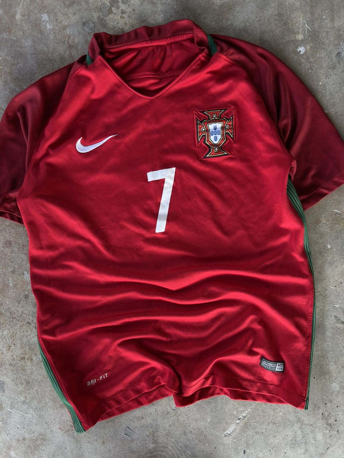 Nike Vintage Nike Ronaldo Portugal 🇵🇹 National Soccer Jersey Kit Size US S / EU 44-46 / 1 - 1 Thumbnail