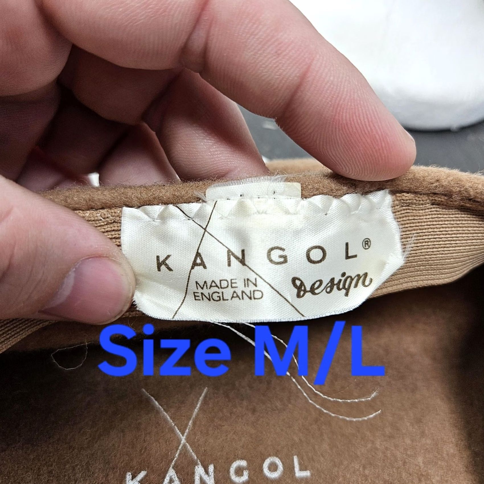 Kangol Kangol Hat Flat Cap Wool Brown Mens M Made in England Solid Classic M/L Size ONE SIZE - 7 Thumbnail