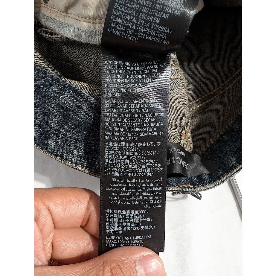 Balenciaga o1rshd1 (Fits XS) Denim Shorts in Light Blue Size US 30 / EU 46 - 17 Thumbnail