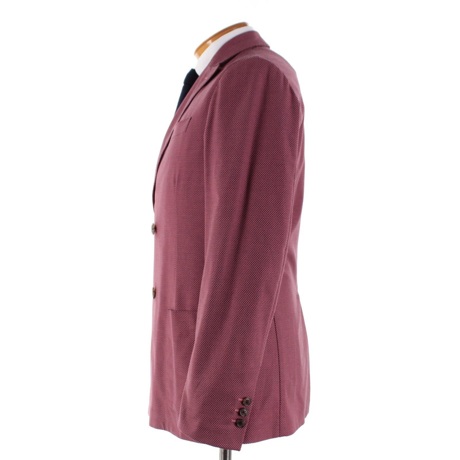 Belvest Belvest Suit Size US 40 Regular in Red Size 40R - 5 Thumbnail
