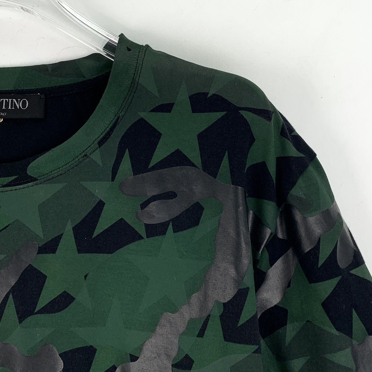 Valentino Valentino All Over Star Print Short Sleeve T-Shirt K26WX Size US S / EU 44-46 / 1 - 3 Thumbnail