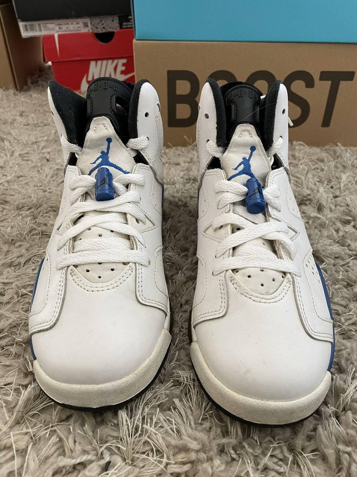 Jordan Brand Jordan 6 Sport Blue Size US 6 / EU 39 - 4 Thumbnail