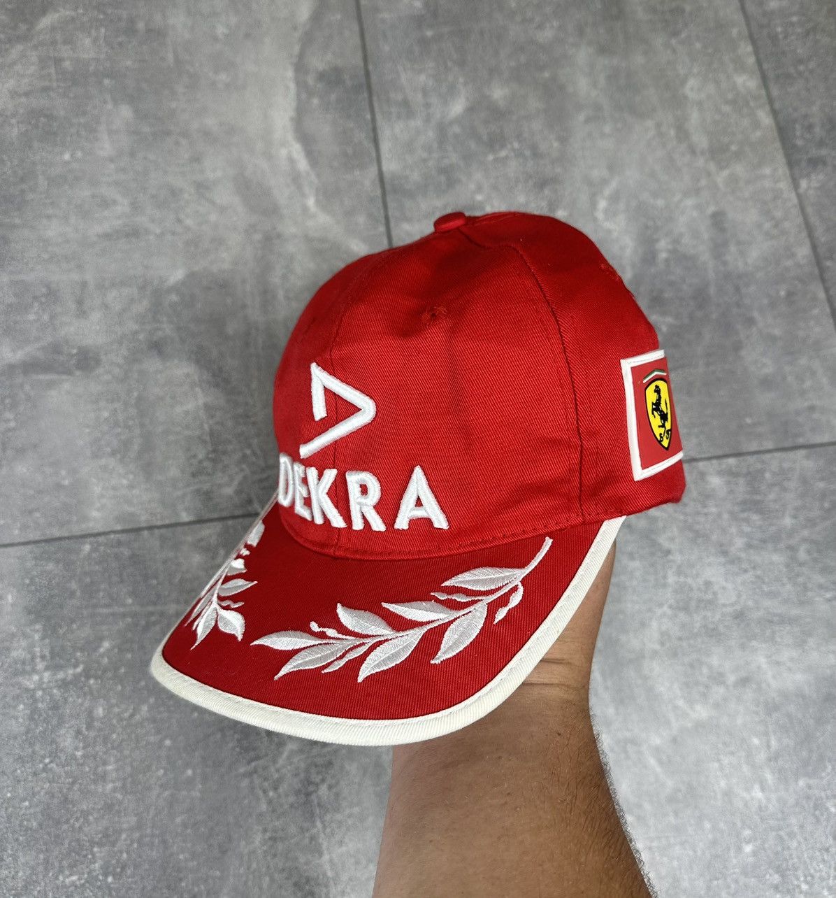 Ferrari Ferrari Michael Schumacher F1 Racing Cap Size ONE SIZE - 2 Thumbnail