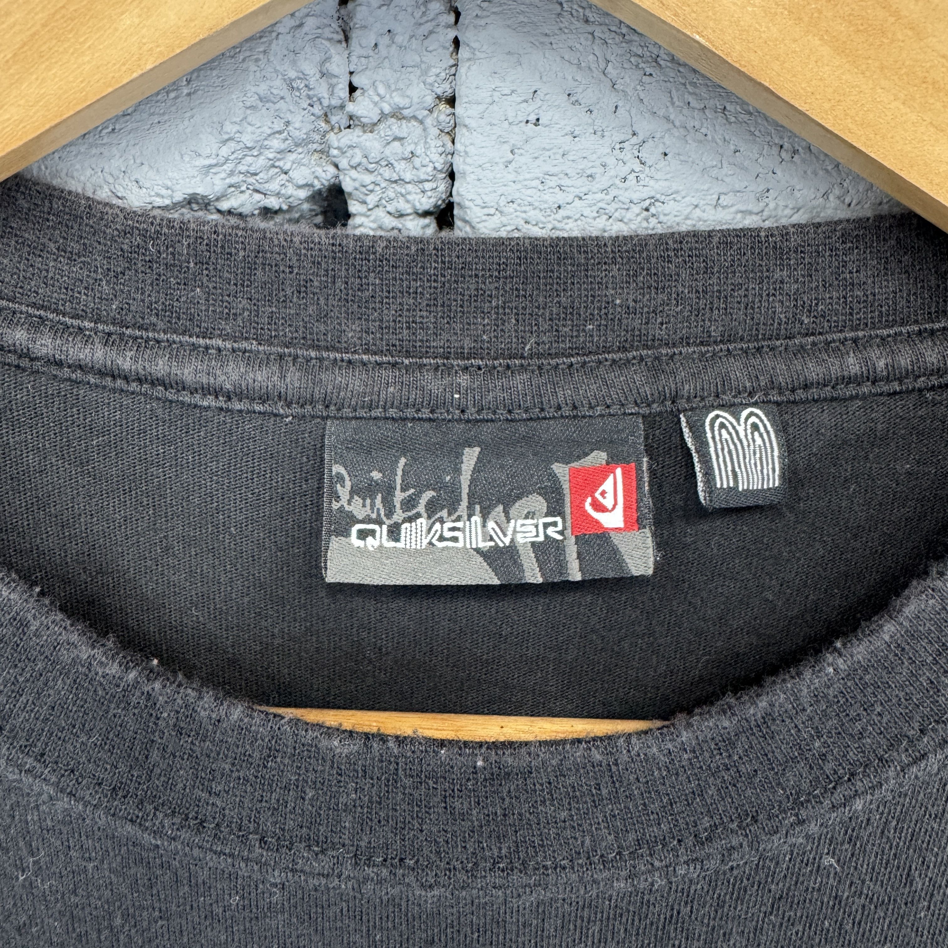 Quiksilver Quicksilver Surfing Box Logo Sunfaded Tshirt Size US M / EU 48-50 / 2 - 4 Thumbnail