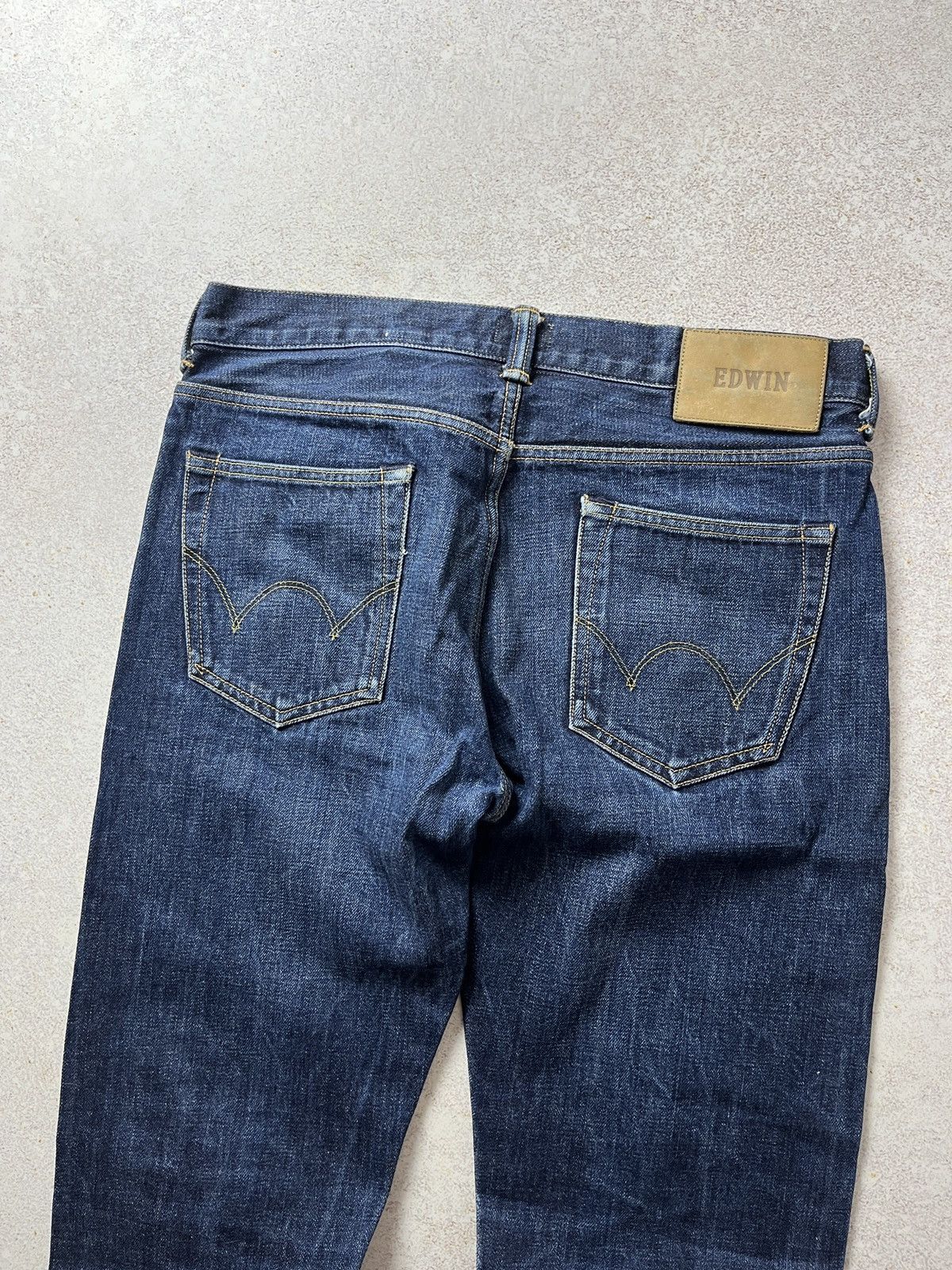 Edwin Vintage Edwin Slim Tapered Made In Japan Jeans Pants Size US 33 - 3 Thumbnail