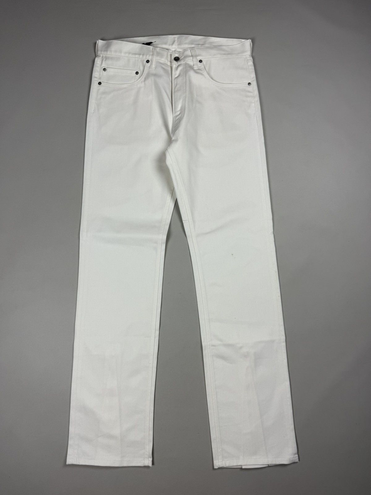 Vlone VLONE RUNWAY White Palm Tree Denim Jeans | Grailed
