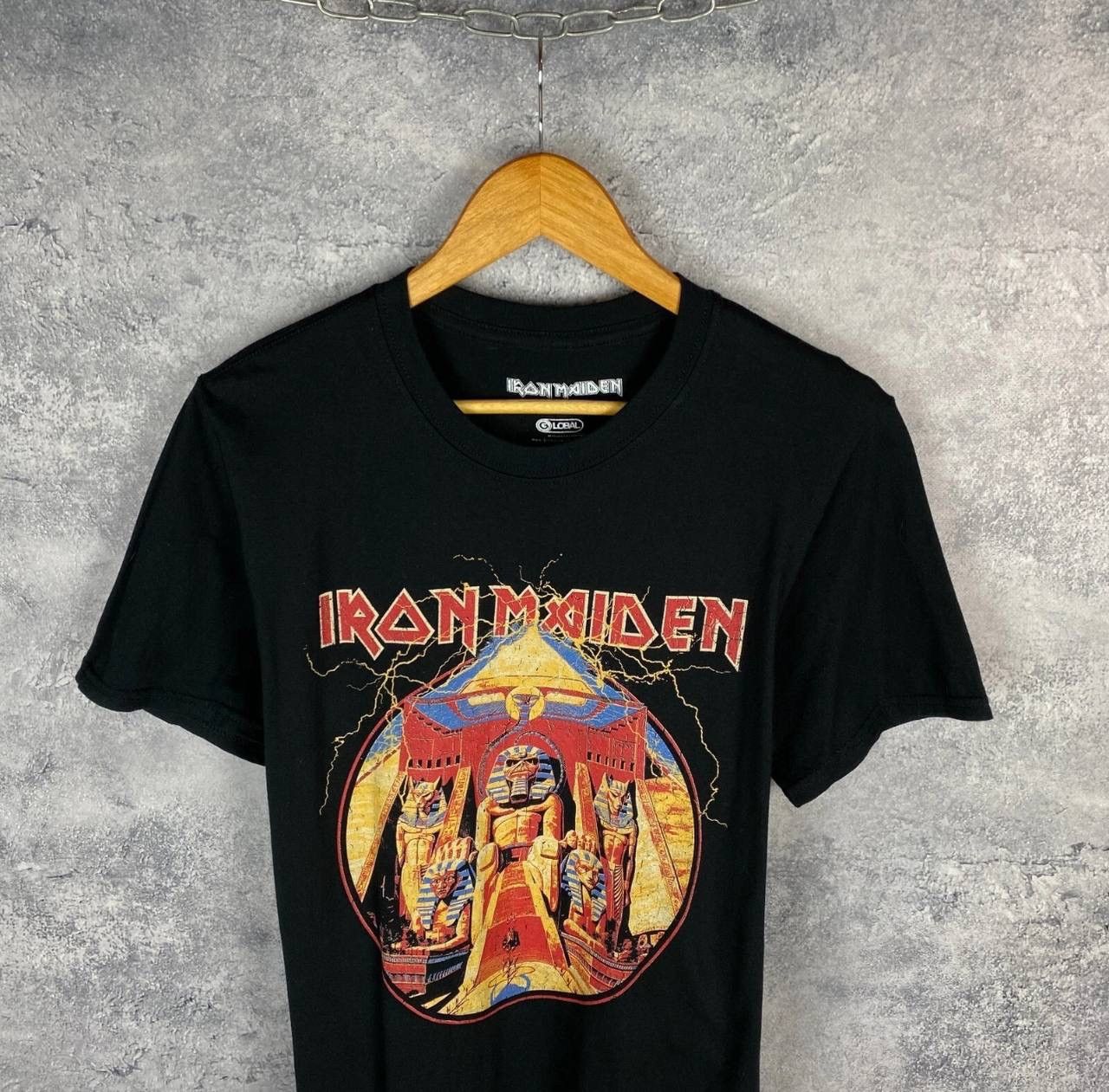 Band Tees × Iron Maiden × Vintage Iron Maiden Tee Men's Size M Black Short Sleeve Size US M / EU 48-50 / 2 - 2 Thumbnail