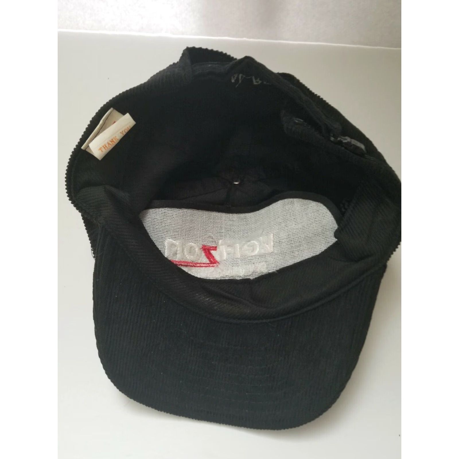Vintage VINTAGE Verizon IndyCar Hat Corduroy Black Adjustable Unisex Adult Size ONE SIZE - 6 Thumbnail