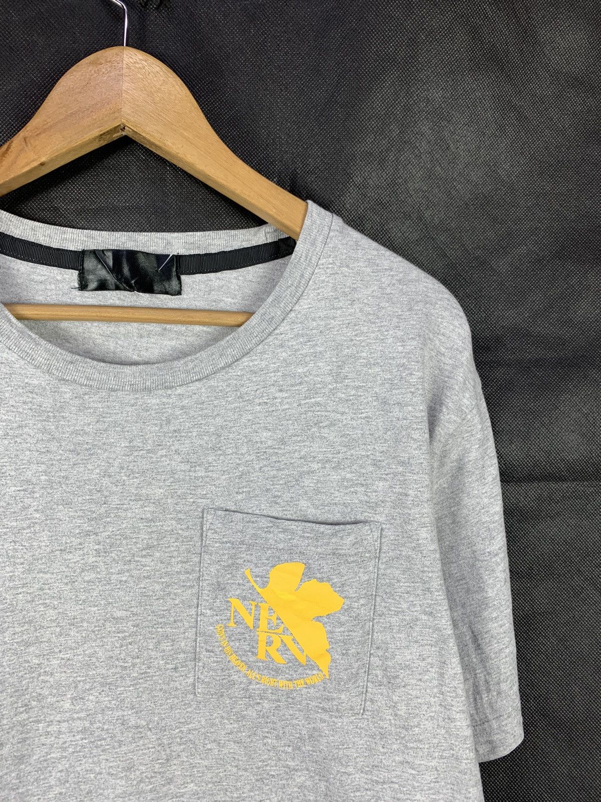 Anime × Japanese Brand Steals! Neon Genesis Evangelion NERV Anime Tee Manga Size US L / EU 52-54 / 3 - 4 Thumbnail