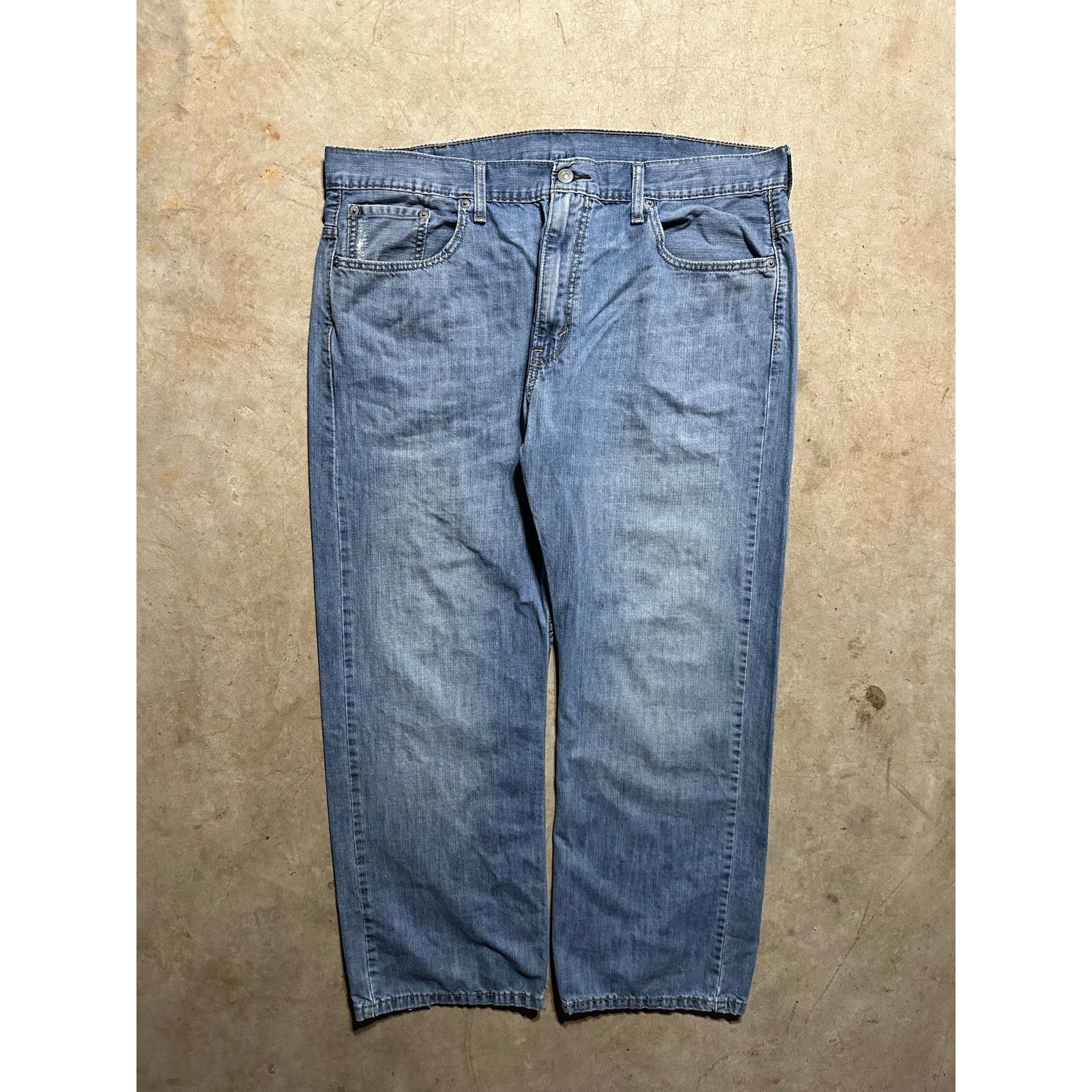 Levi's × Vintage Vintage Levis 569 Straight Loose Fit Relaxed Denim Jeans 38 Size US 38 / EU 54 - 2 Thumbnail