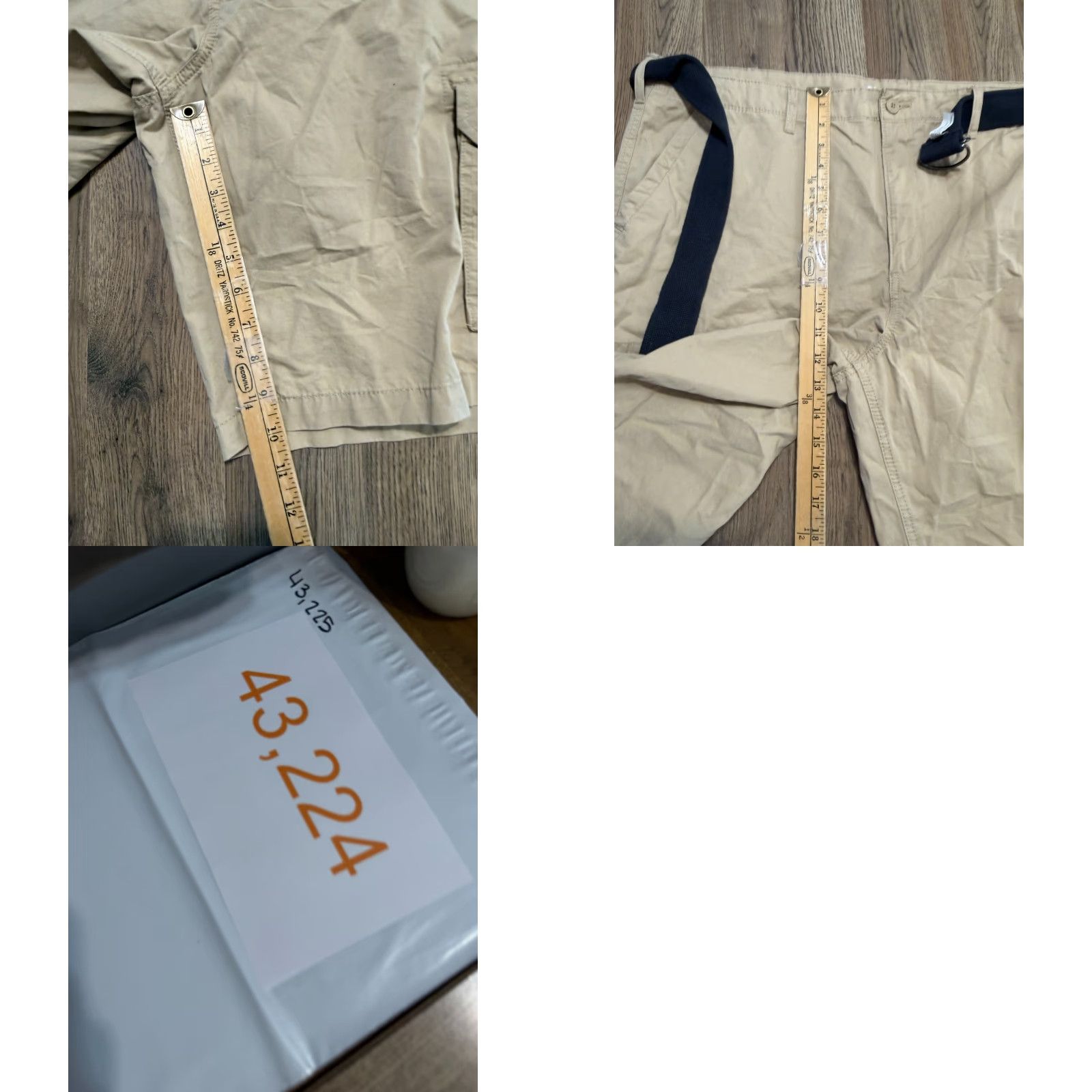 Vintage VINTAGE? (No) Sonoma Shorts Men's 44 Brown Cargo Outdoor Mid Rise Pockets Koh? Size US 44 / EU 60 - 9 Thumbnail