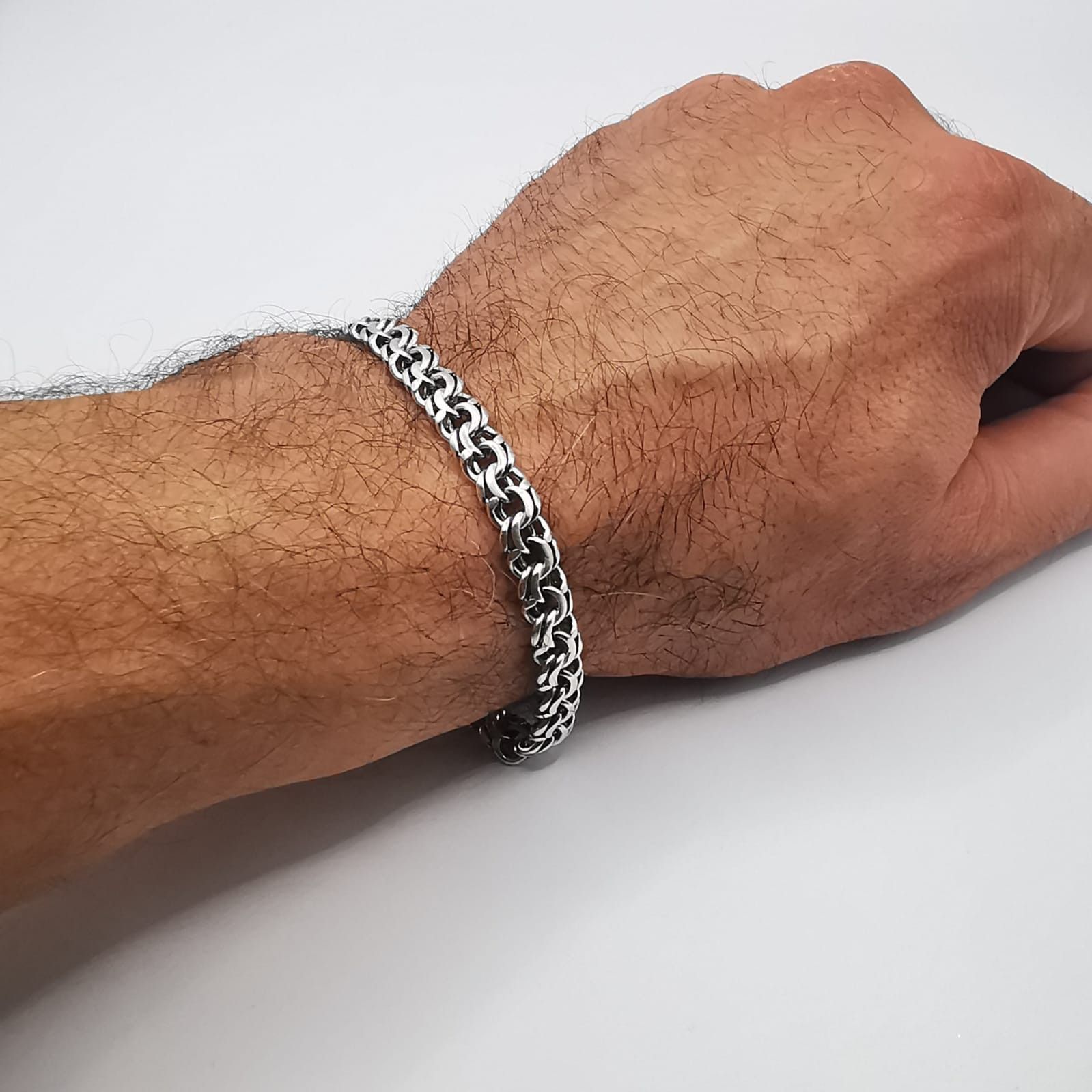 Sterling Silver Vintage Bracelet Jewelry,925 Sterling Silver 20,77g Size ONE SIZE - 3 Thumbnail