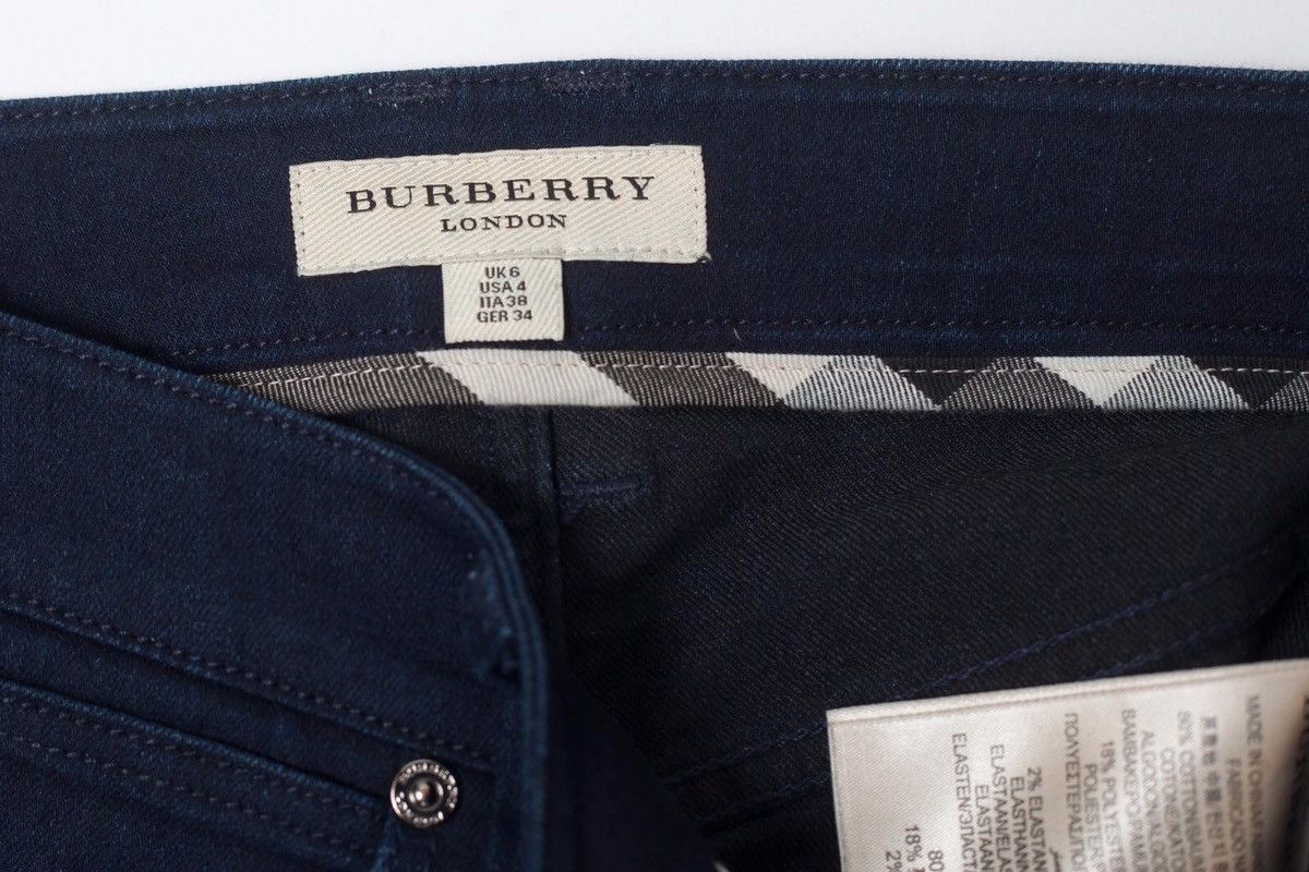 Burberry Burberry London Denim Pockets Skirt Size 26" / US 2 / IT 38 - 7 Thumbnail