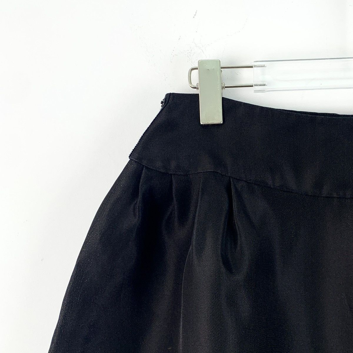 Chanel Chanel Black Mulberry Silk Casual Skirt Size 28" / US 6 / IT 42 - 3 Thumbnail