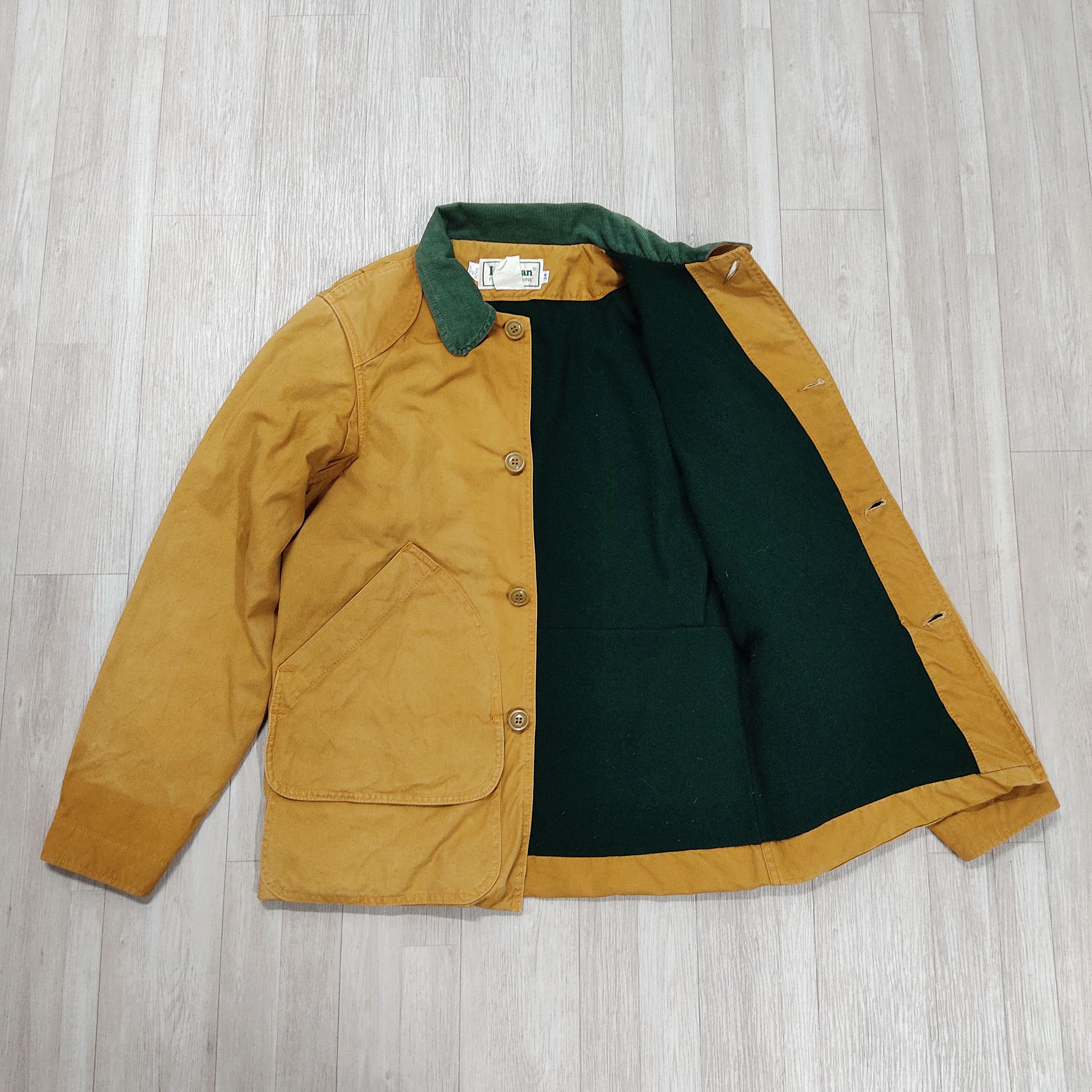 L.L. Bean 80s LL BEAN Duck Canvas Hunting Work Jacket Size US S / EU 44-46 / 1 - 10 Thumbnail