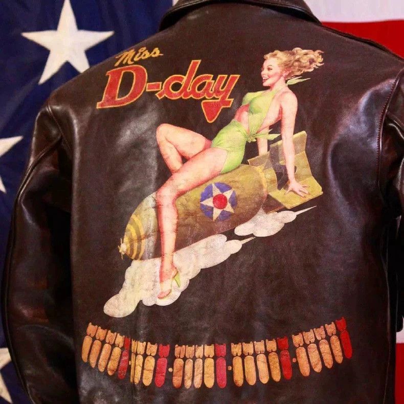 The Real McCoy's the real mccoys dday leather jacket flight jacket Size US M / EU 48-50 / 2 - 1 Thumbnail