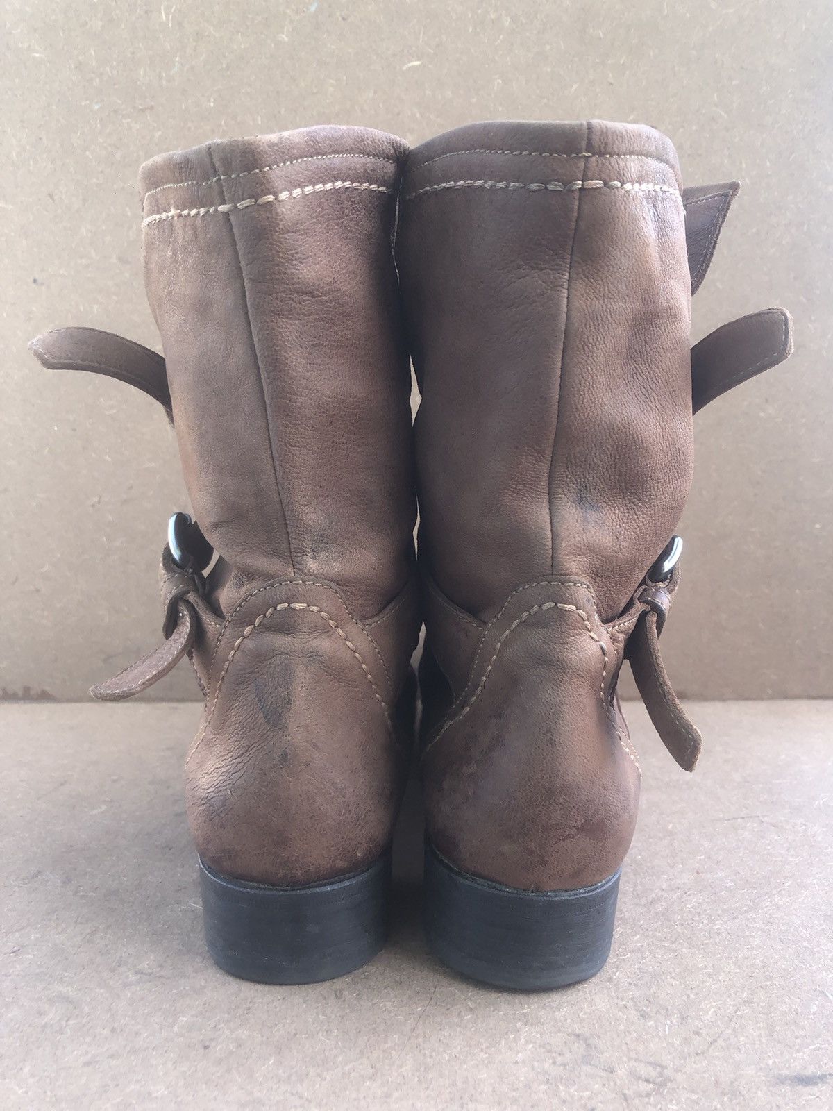 Prada Prada Brown Calfskin Leather Women’s Boots Size 39.5 Size US 9.5 / IT 39.5 - 13 Thumbnail