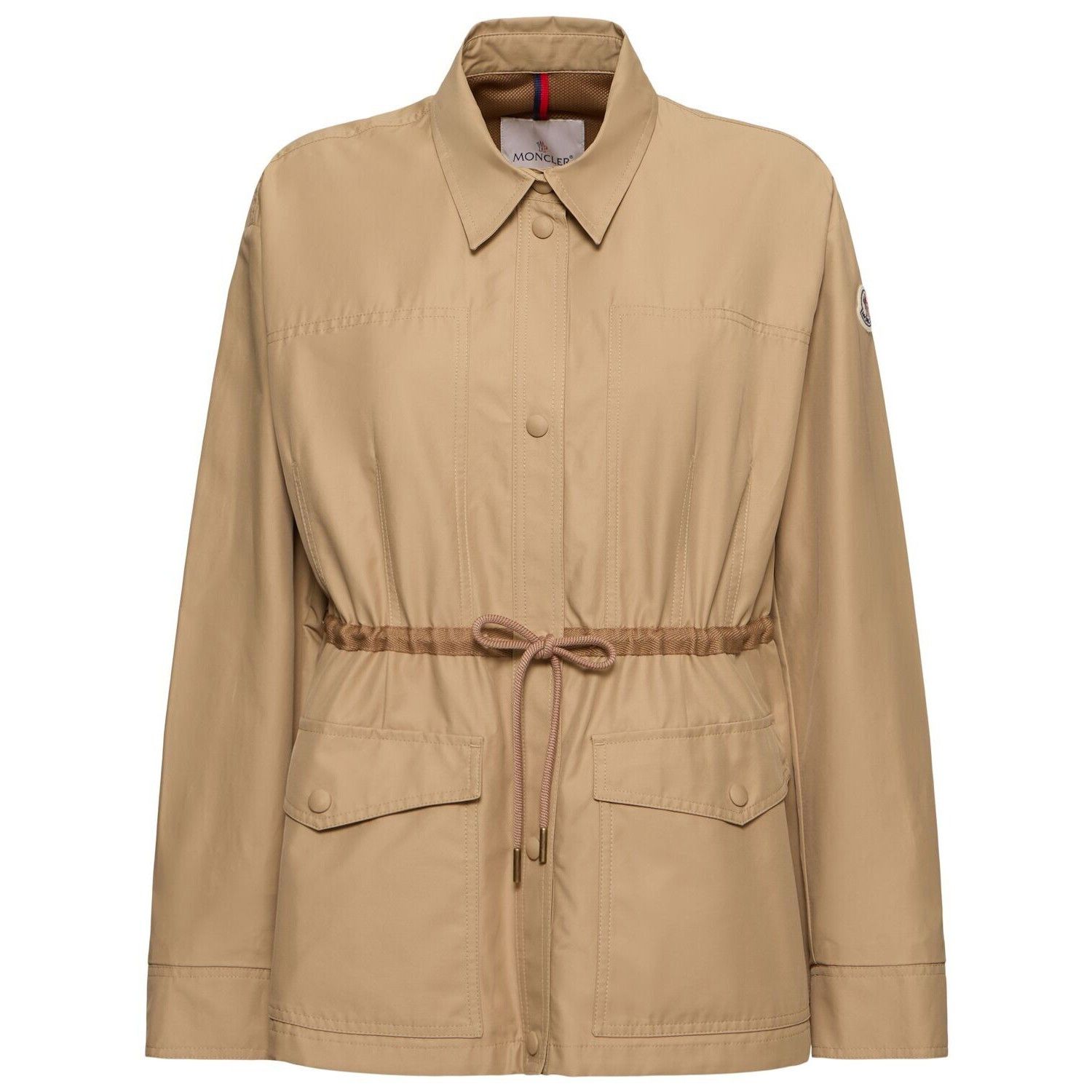 MONCLER Saulon $1665 Women's Beige Jacket New (Women's size: