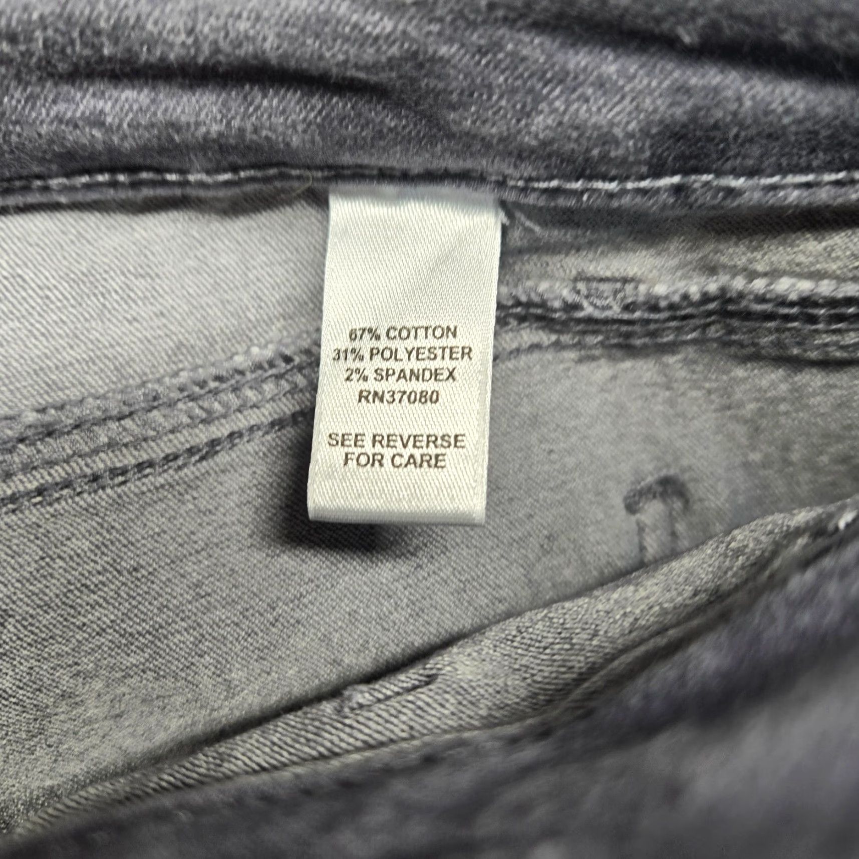 Vintage Cato Est 1946 Jeans Adult Women’s size 10 Light Gray Denim Womens Size 32" / US 10 / IT 46 - 4 Thumbnail