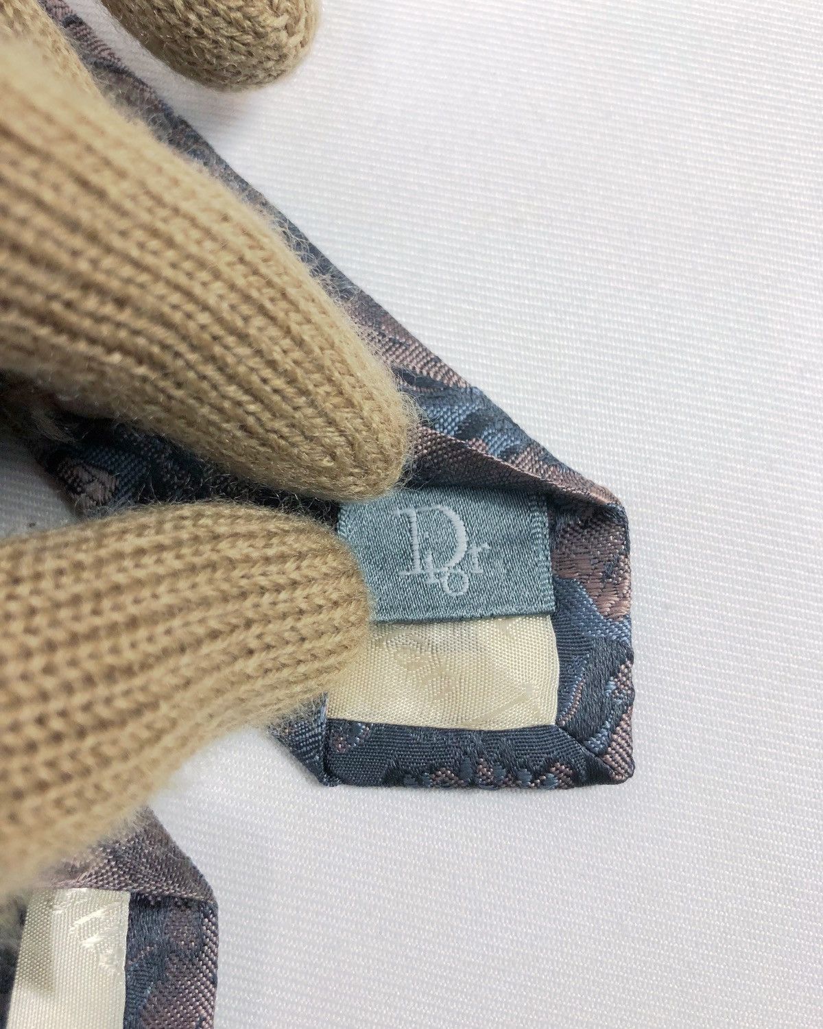 Christian Dior Monsieur Rare Vintage Christian Dior Monsieur Silk Tie Size ONE SIZE - 7 Thumbnail