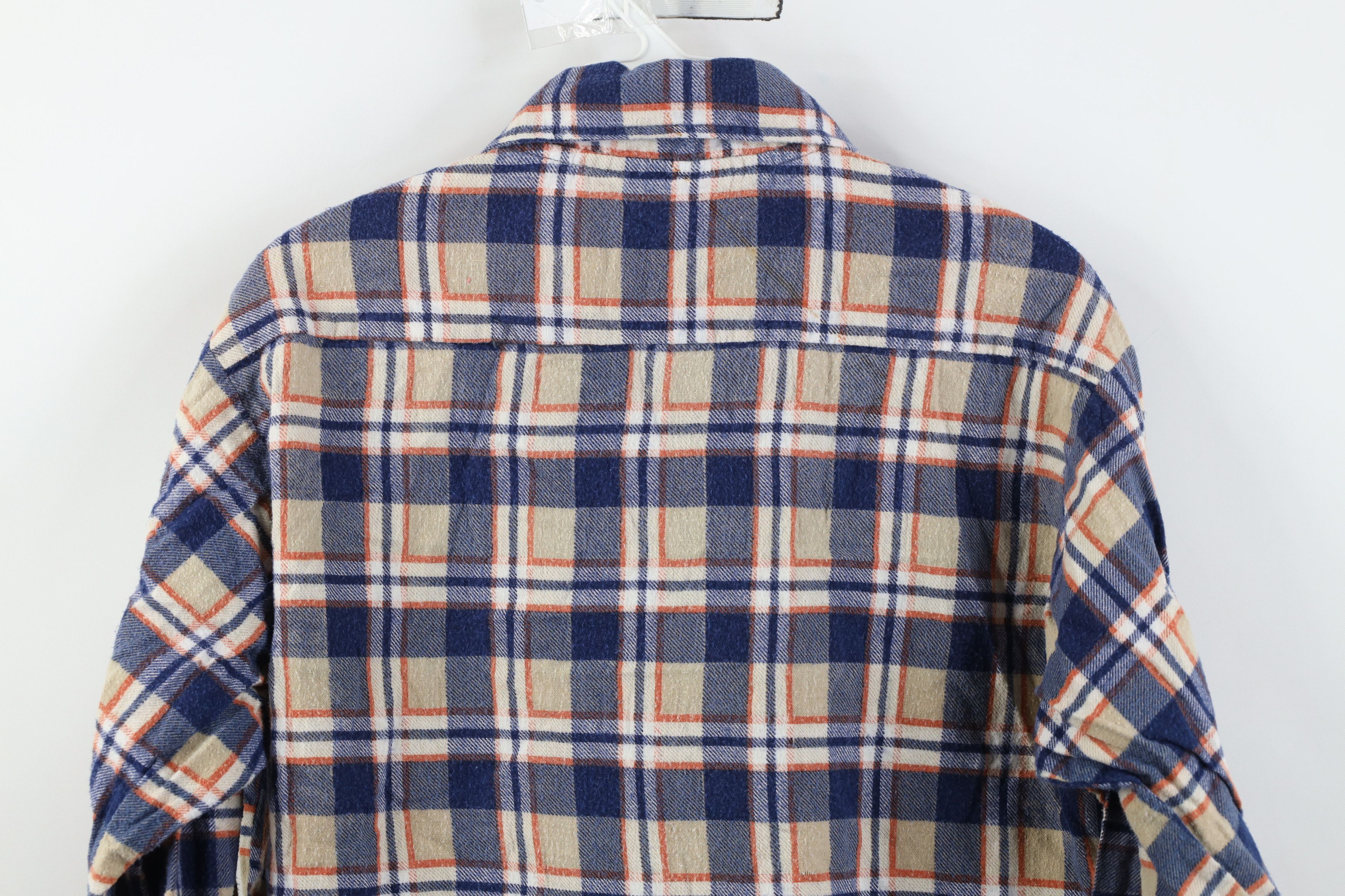 Vintage Vintage 60s 70s Streetwear Collar Button Shirt Plaid USA Size US S / EU 44-46 / 1 - 12 Thumbnail