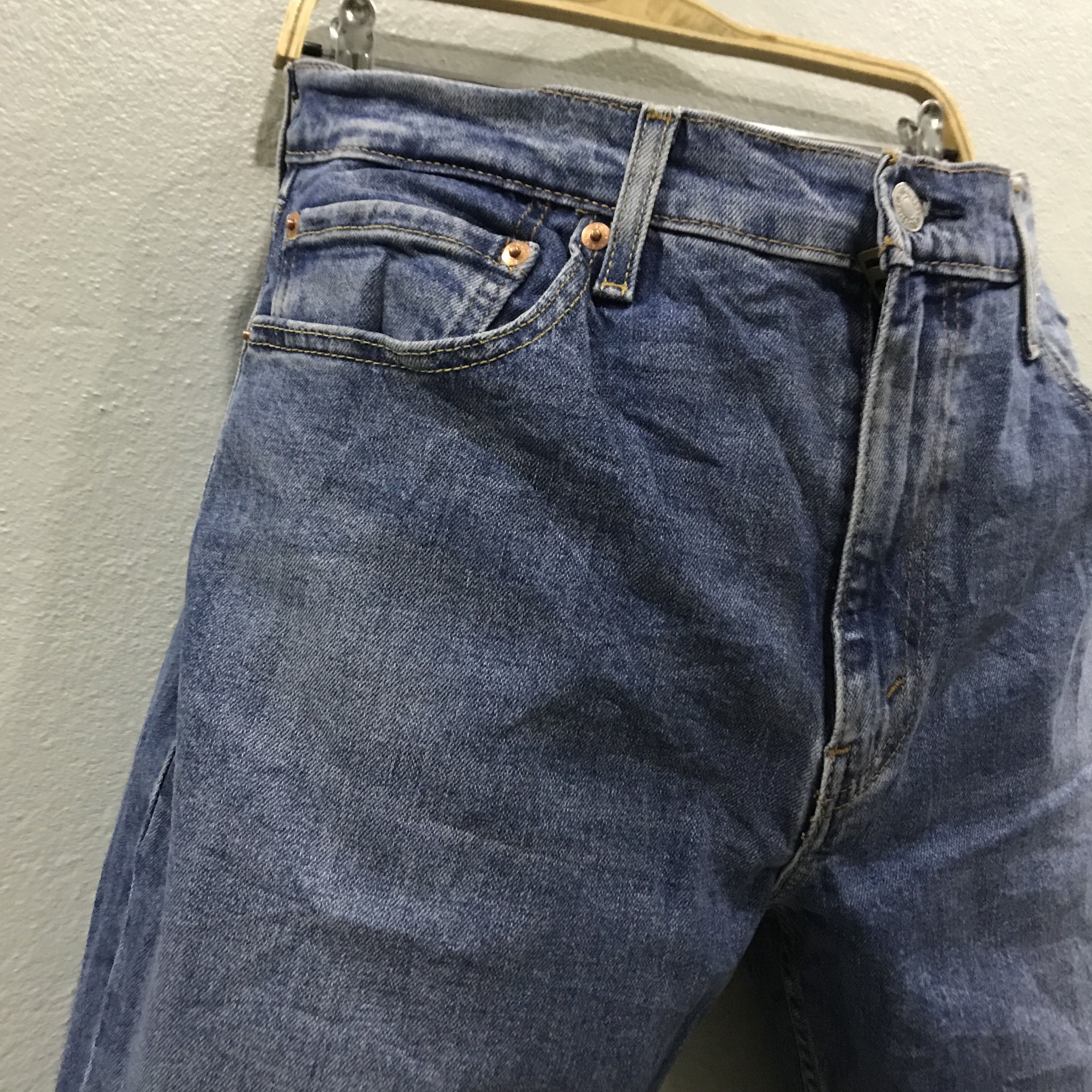 Levi's Levi's 511 Slim Fit Medium Wash Blue Jeans Size US 36 / EU 52 - 6 Thumbnail