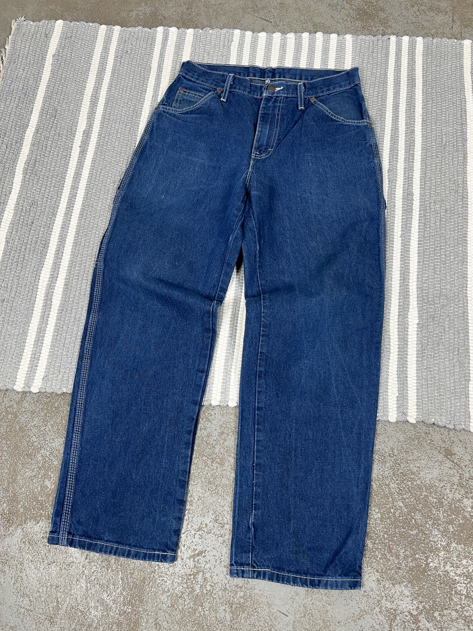 Dickies Vintage Dickies Carpenter Blue Denim Pants Jeans Size US 30 / EU 46 - 2 Thumbnail