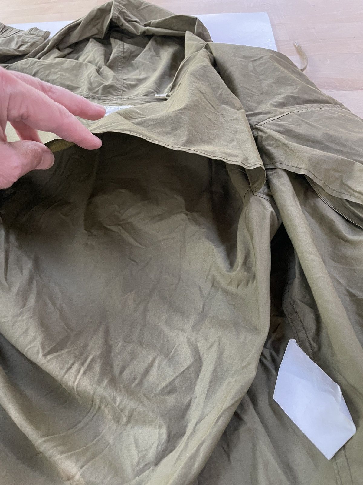 Helmut Lang × Vintage Helmut Lang 1999 Jacket Field Army Khaki Size US XS / EU 42 / 0 - 13 Thumbnail
