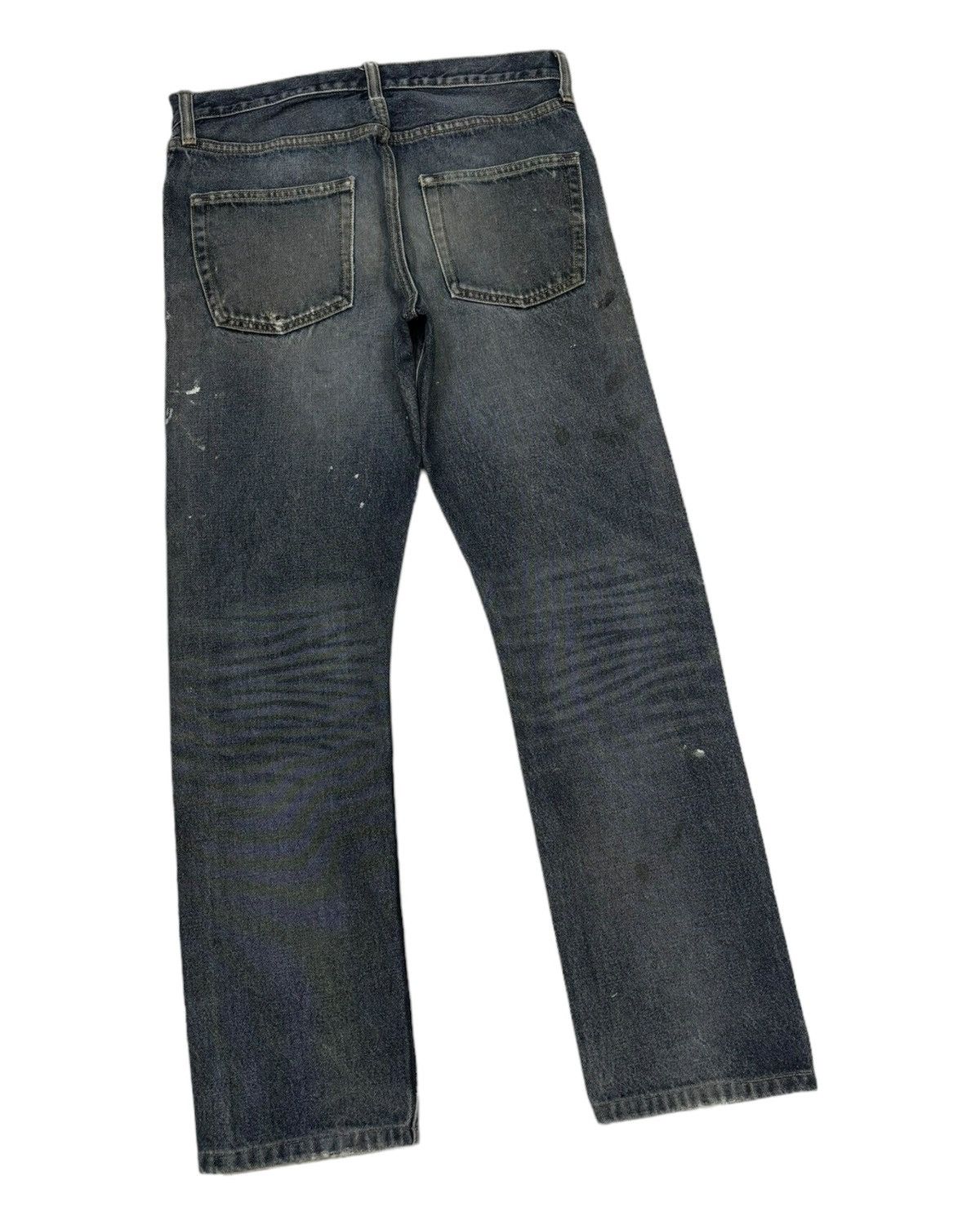 GU VINTAGE GU DISTRESS PAINTER DENIM JEANS Size US 32 / EU 48 - 4 Thumbnail