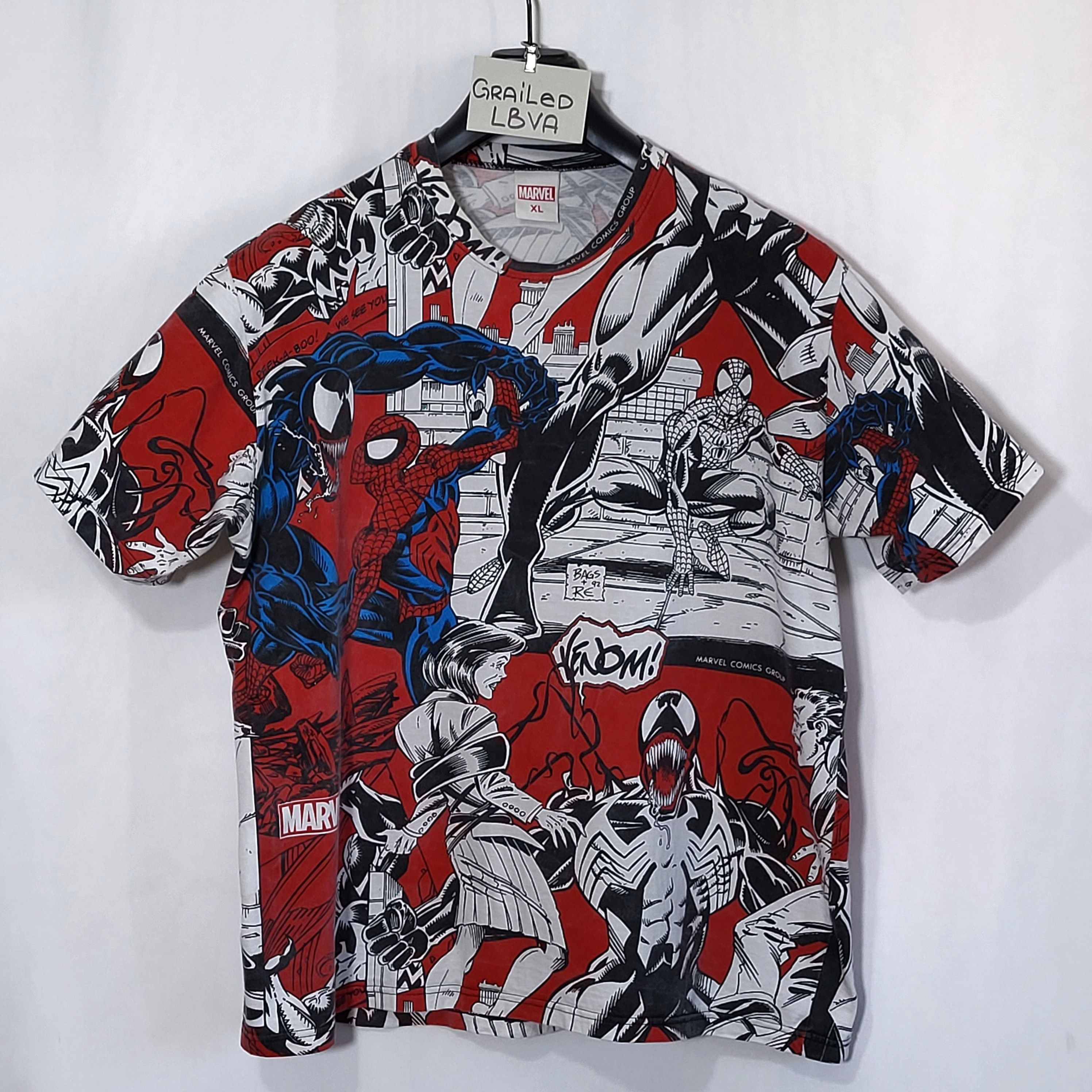 Kith × Vintage Kith x Marvel Spider-Man Black Suit Venom Vintage 