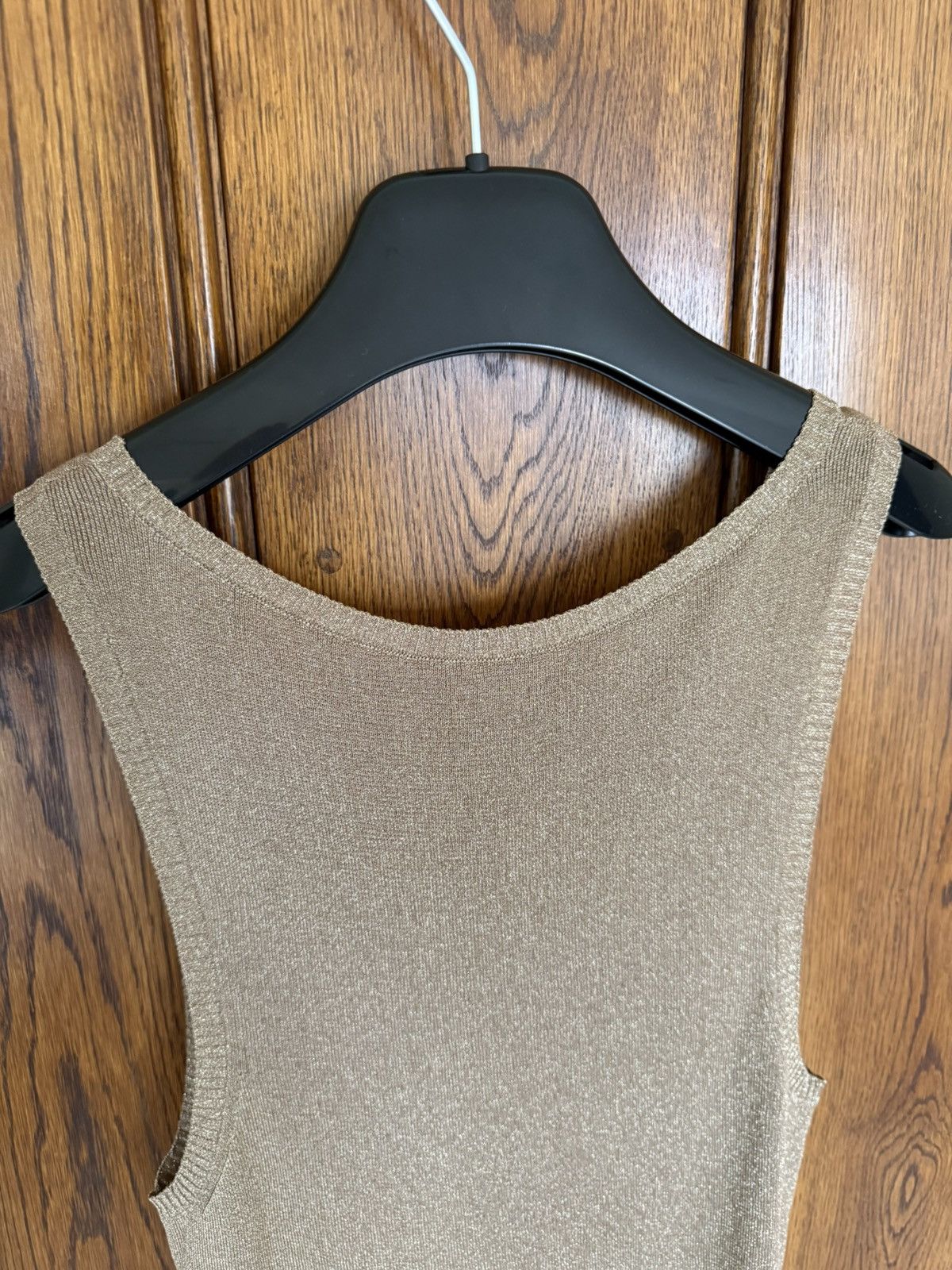 Saint Laurent Paris FW19 Saint Laurent metallic golf tank top vest sleeveless Size US M / EU 48-50 / 2 - 13 Thumbnail