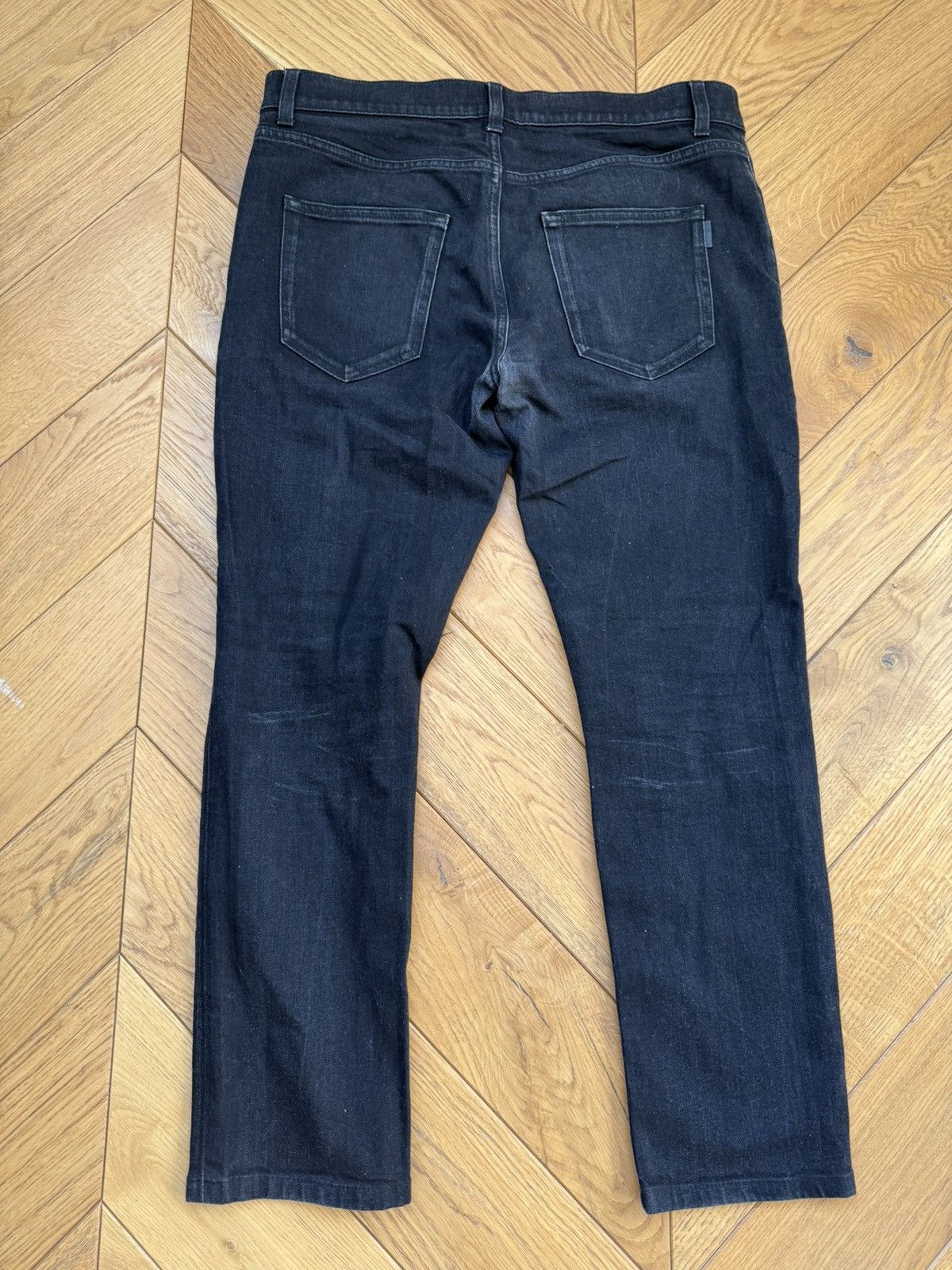 Saint Laurent Paris Saint Laurent Paris D02 distressed ripped knee jeans Size US 33 - 2 Thumbnail