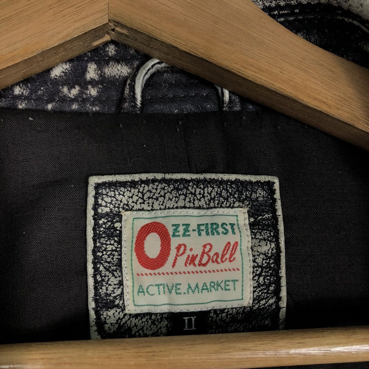 Japanese Brand 🔥Vintage Pigskin Leather Biker Jacket Pinball Japan Made Size US S / EU 44-46 / 1 - 18 Thumbnail