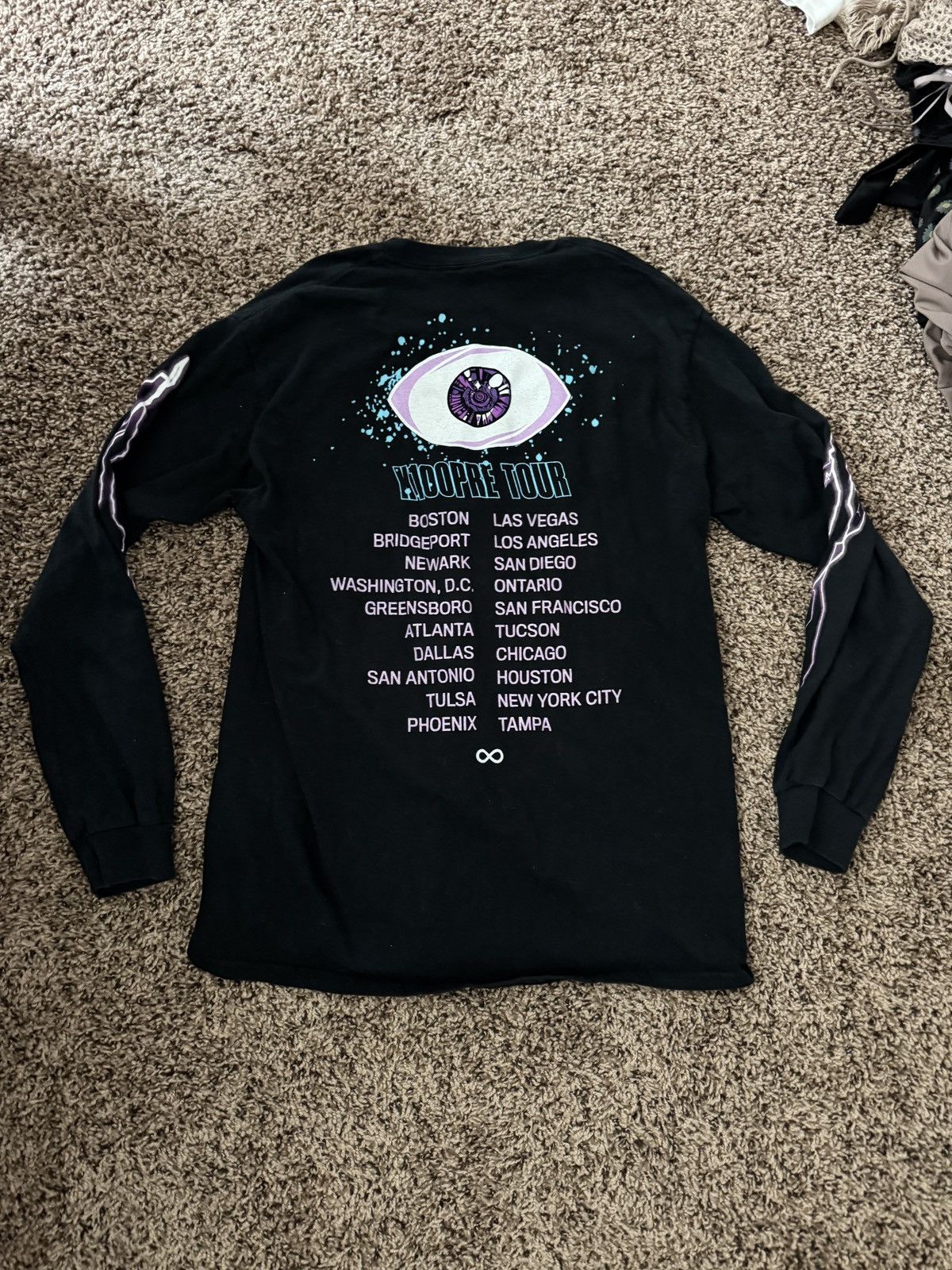 Other Bad Bunny X100Pre Tour Long Sleeve Shirt Size US M / EU 48-50 / 2 - 3 Thumbnail