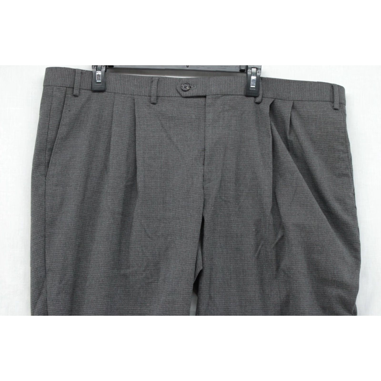 Polo Ralph Lauren Polo Ralph Lauren Pants Mens 42x29.5 Gray Check Dress Office Preppy Modern Mens Size US XL / EU 56 / 4 - 2 Thumbnail