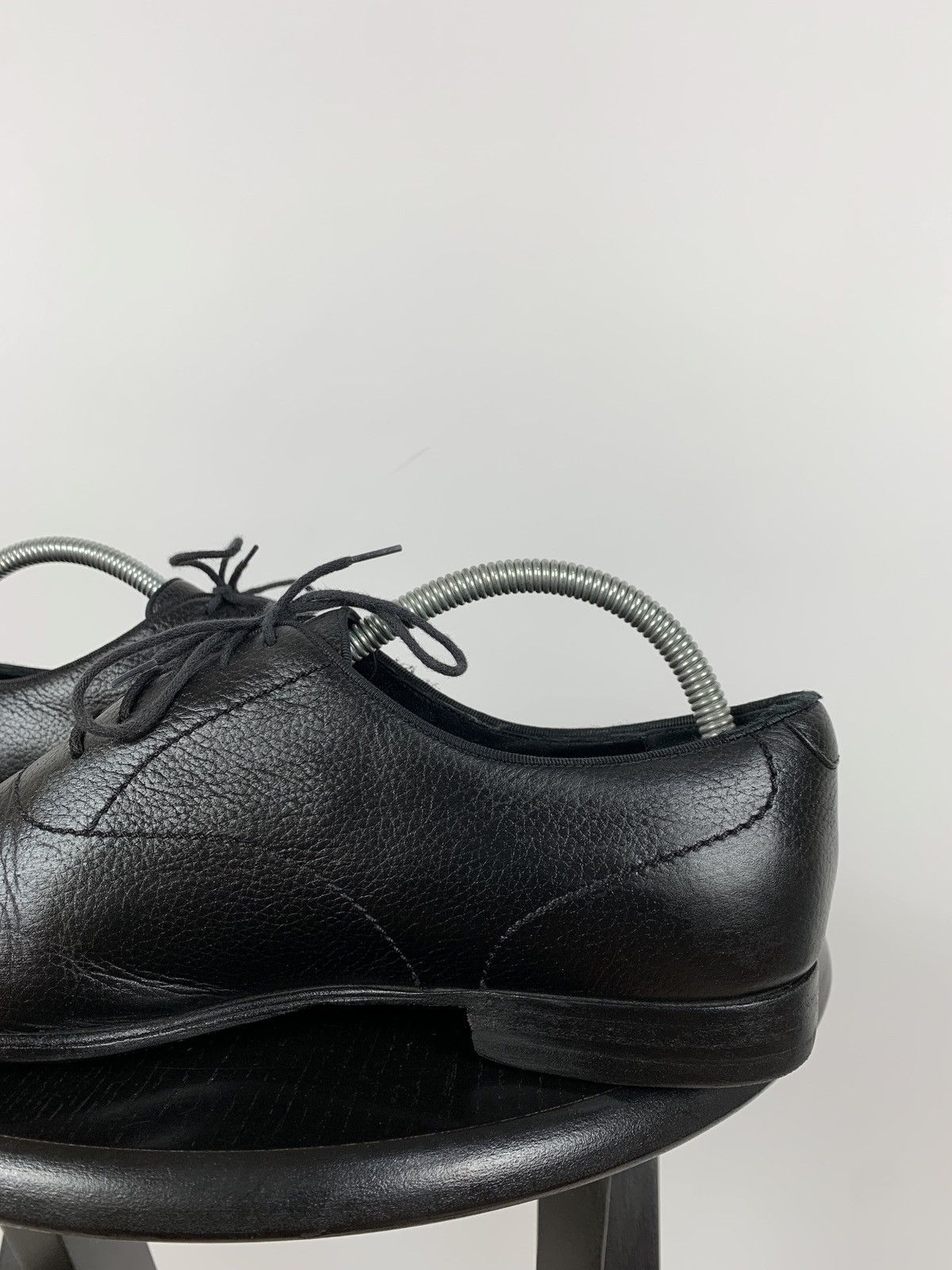 Gucci Gucci Black Leather Oxford Shoes Size US 8 / EU 41 - 18 Thumbnail