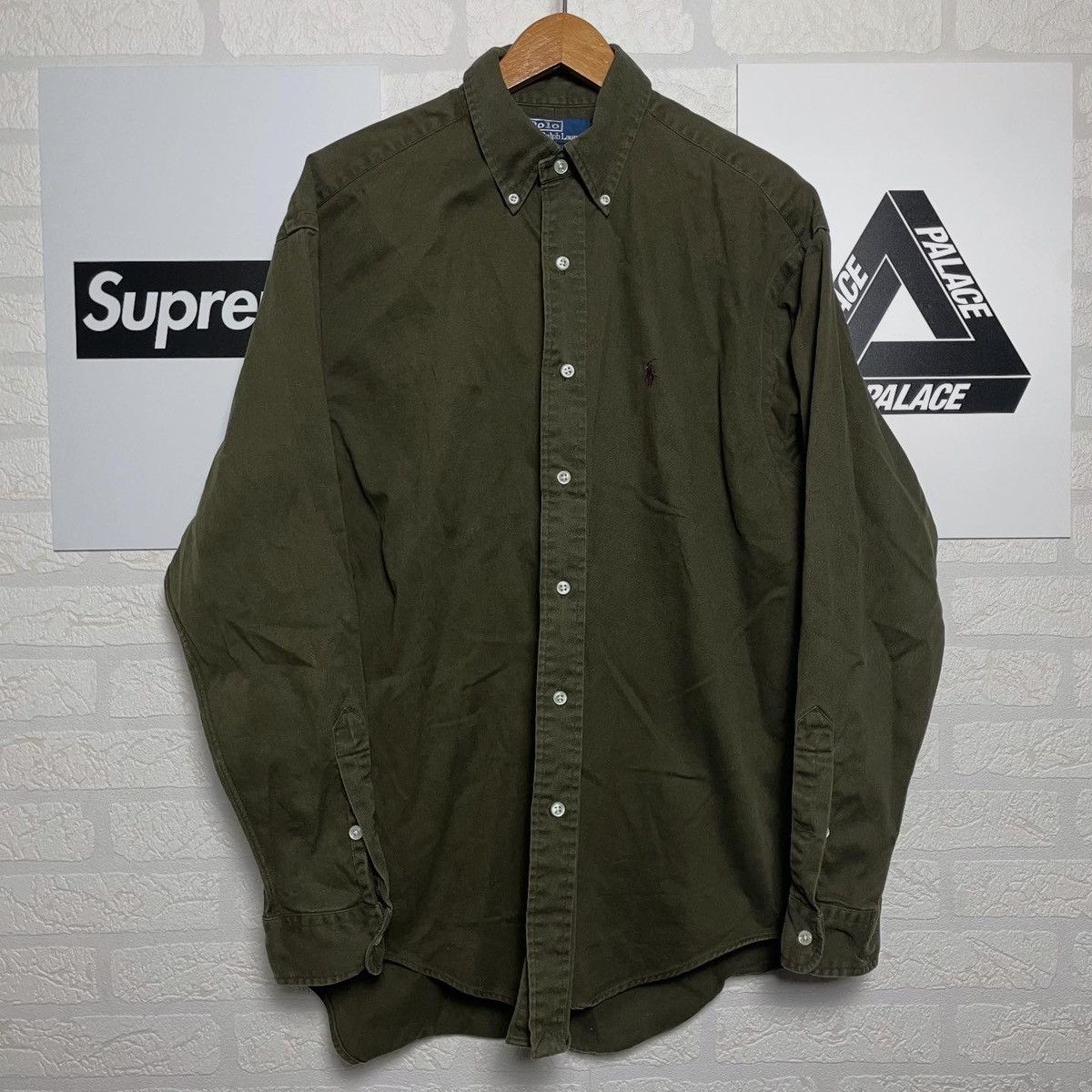 S！90s Ralph Lauren Shirt RAYON SAXOPHONE Polo Ralph Lauren × Vintage Vintage 80s/90s Polo Ralph Lauren OG