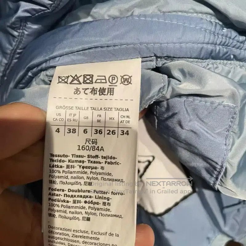 Max Mara MaxMara Blue Women's Down Jacket . Size S / US 4 / IT 40 - 4 Thumbnail