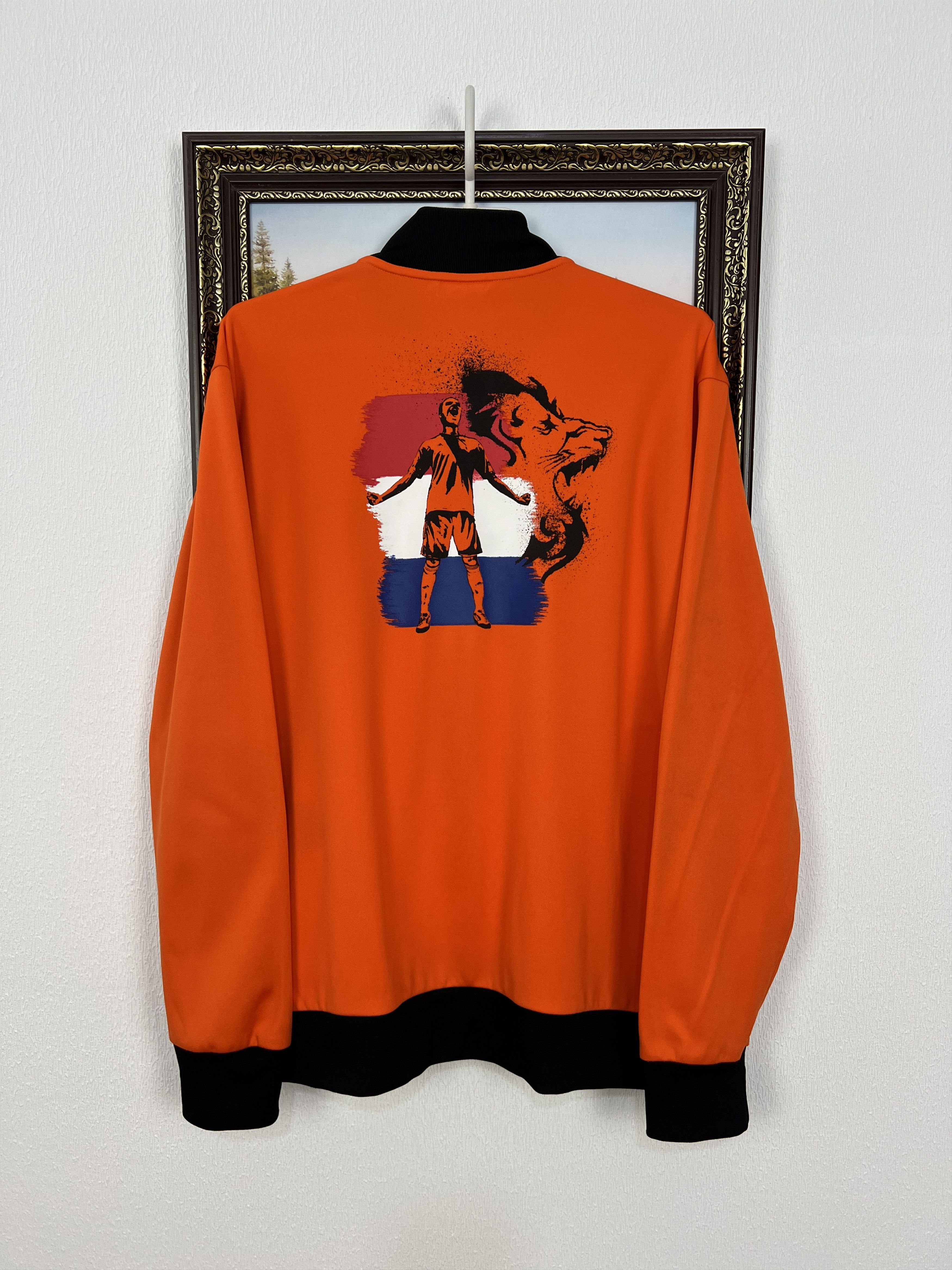 Adidas Adidas Netherlands Holland World Cup Football Jacket Size US M / EU 48-50 / 2 - 1 Thumbnail