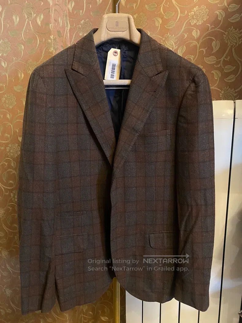 Brunello Cucinelli Brunello Cucinelli Cashmere, wool, and silk fabric Size 50L - 1 Thumbnail