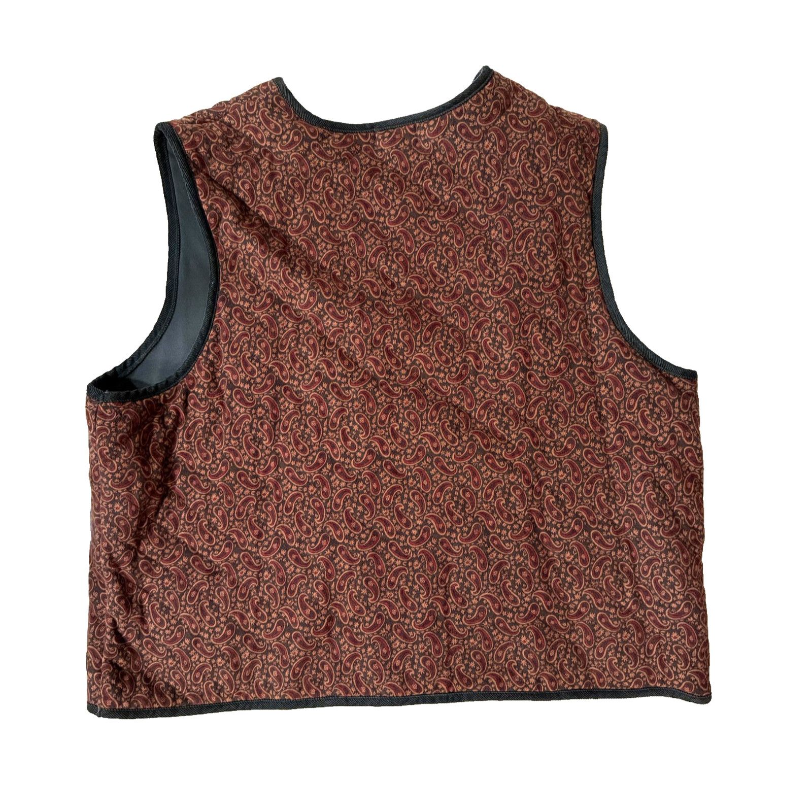 Jones New York Vintage 90s Jones New York Sport Vest Womens 3X Paisley Size 3XL / US 20-22 - 5 Thumbnail
