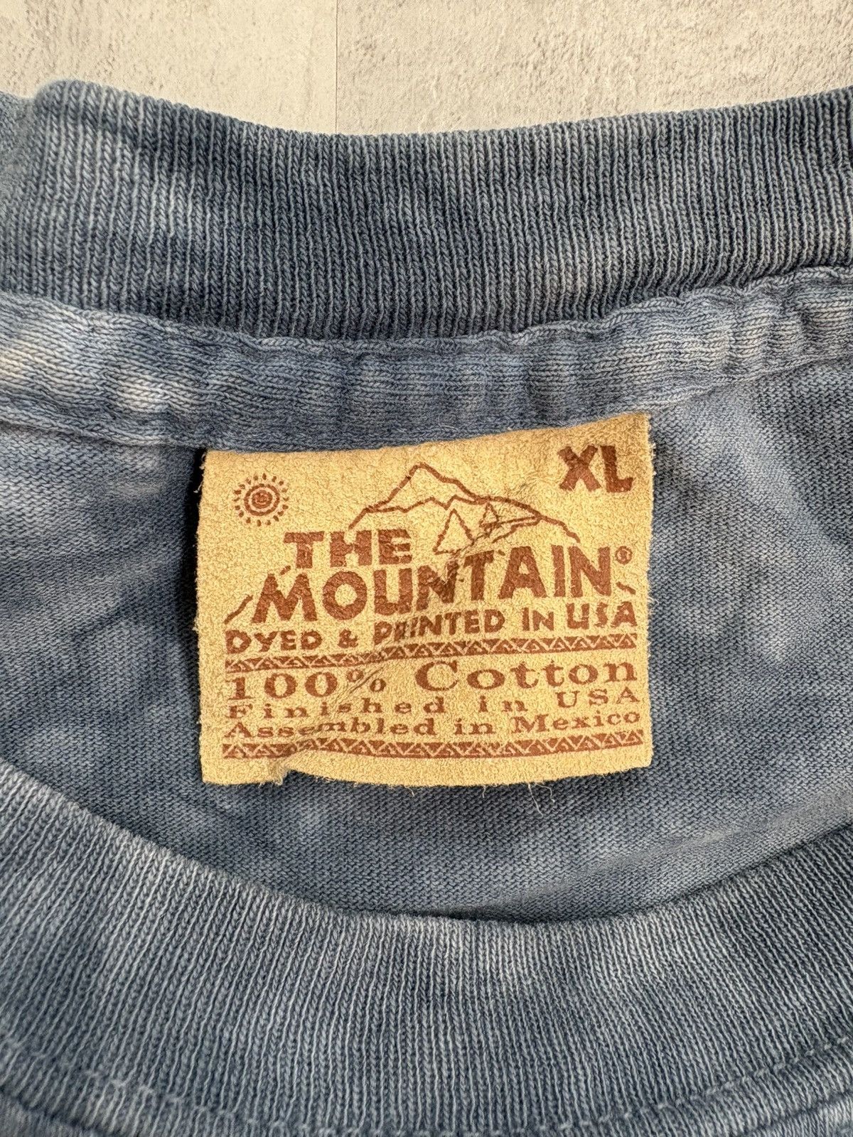 The Mountain Vintage The Mountain blue Tie-Dye Eagle T-Shirt Size US XL / EU 56 / 4 - 3 Thumbnail