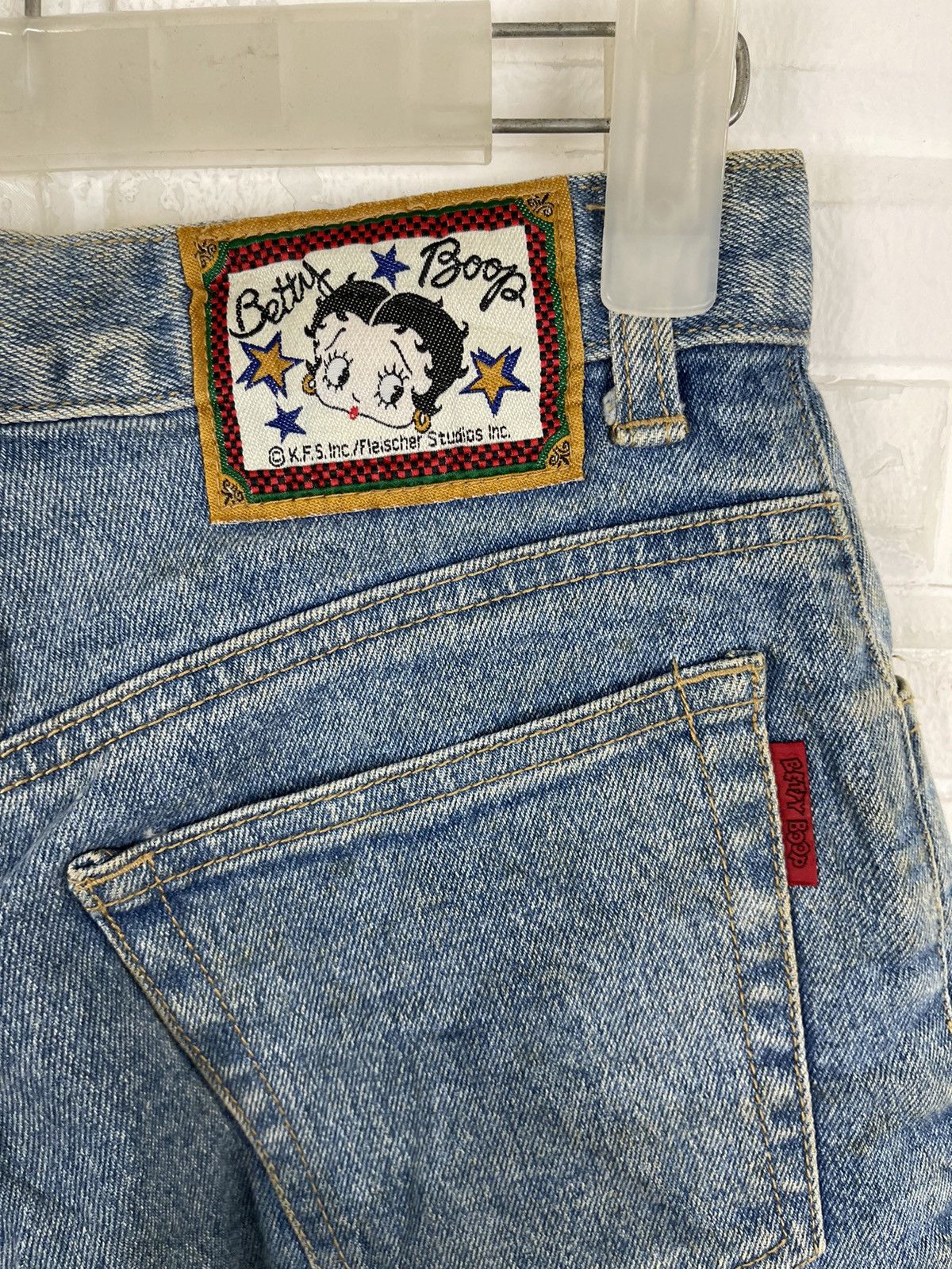 Other Vintage BETTY BOOP Streetfashion Jeans Size 26" / US 2 / IT 38 - 4 Thumbnail