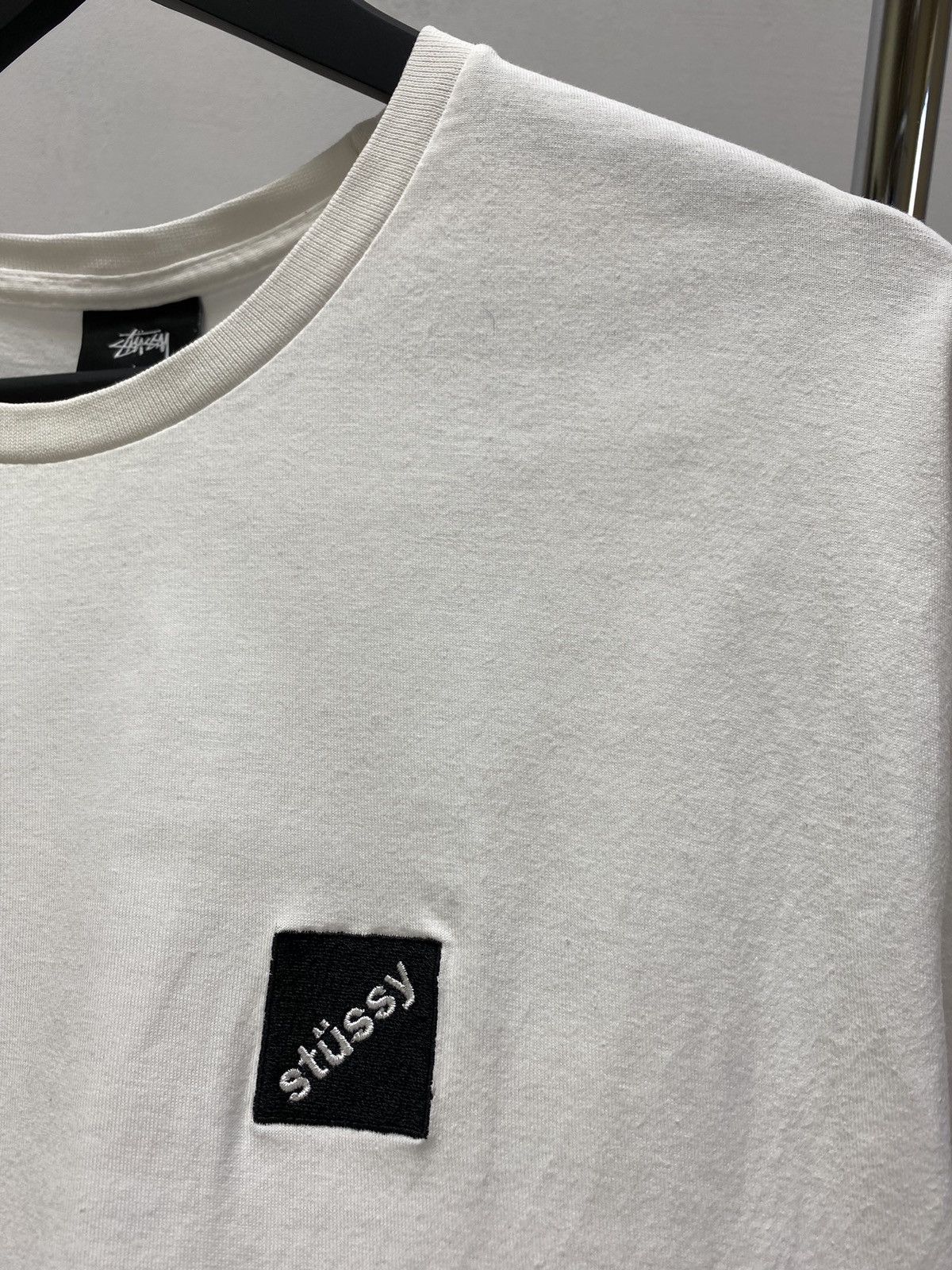 Stussy Stussy Small Logo T Shirt Men’s White Size US L / EU 52-54 / 3 - 7 Thumbnail