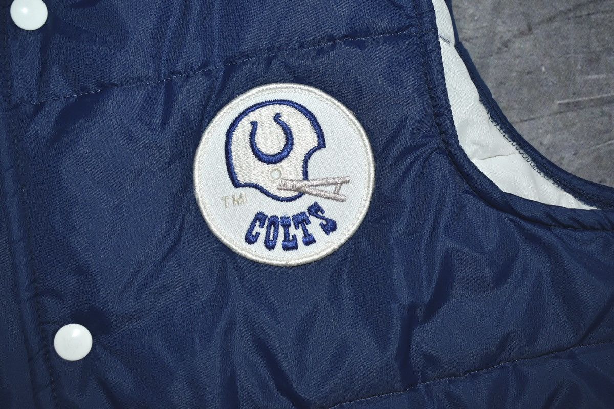NFL × Vintage Vintage 90s Indianapolis Colts NFL Puffer Vest (S) Size US S / EU 44-46 / 1 - 3 Thumbnail