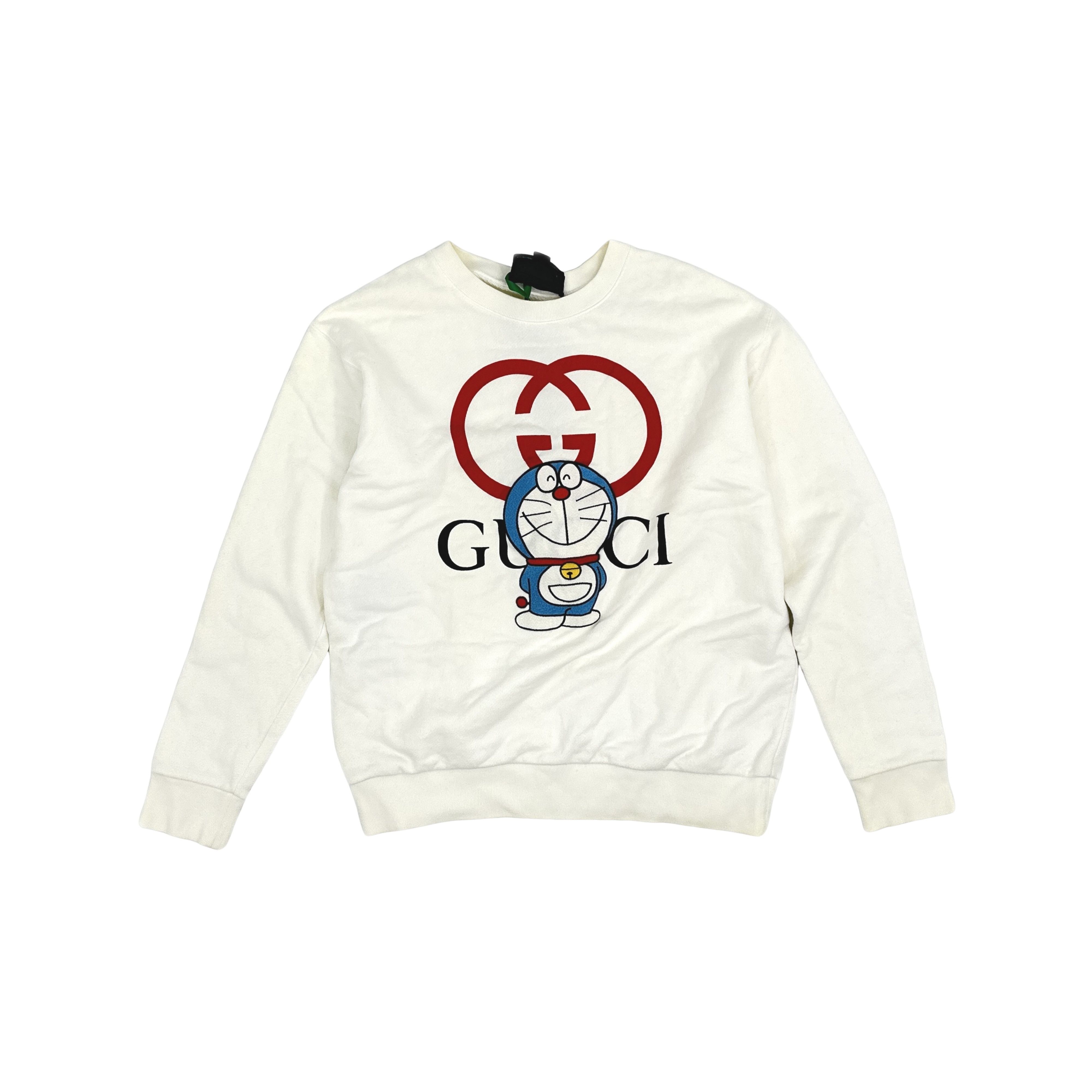Gucci Gucci x Doraemon Print Sweatshirt Size S Size S / US 4 / IT 40 - 1 Thumbnail